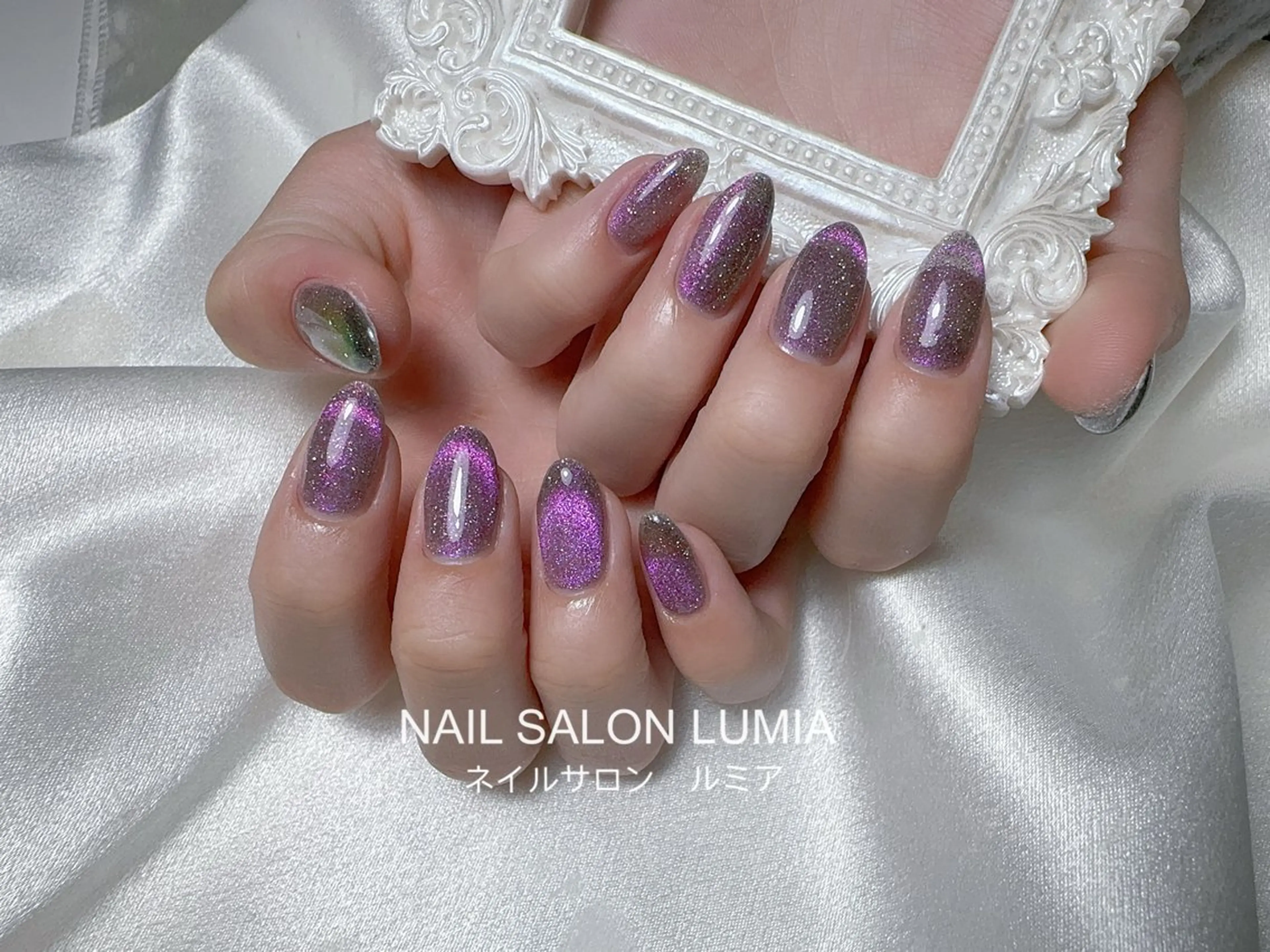 ネイル ハンドネイル ネイルサロン ルミア Lumia 店長のネイルデザイン