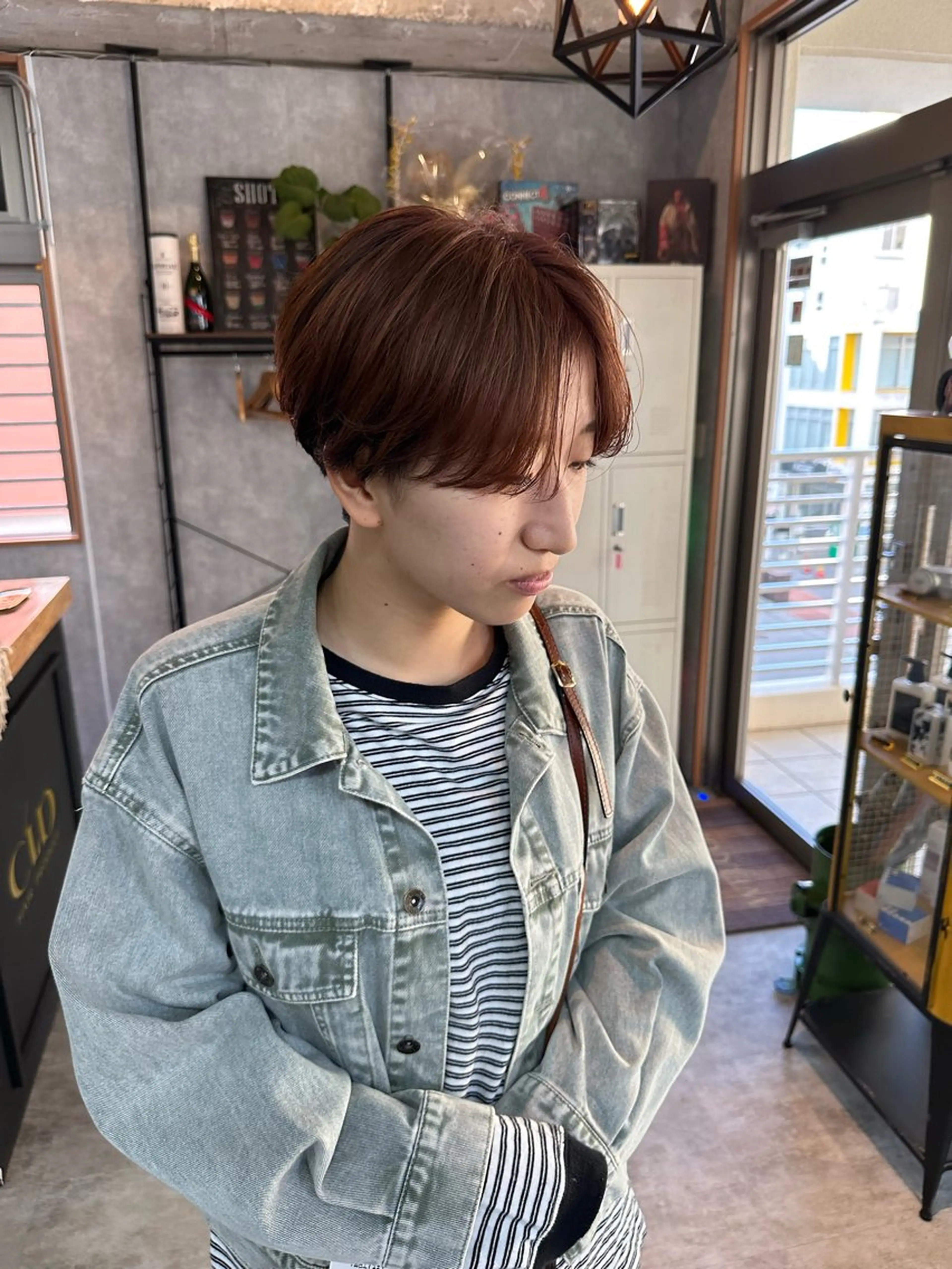 ショート 切りっぱなしボブ ショートボブ ハンサムショート 丸みショート ボブ カット ヘアカラー トリートメント C’LD hair  produce /シールドヘア所属・モテ髪/ボブ/ショー ト/アダチフウトのヘアスタイル