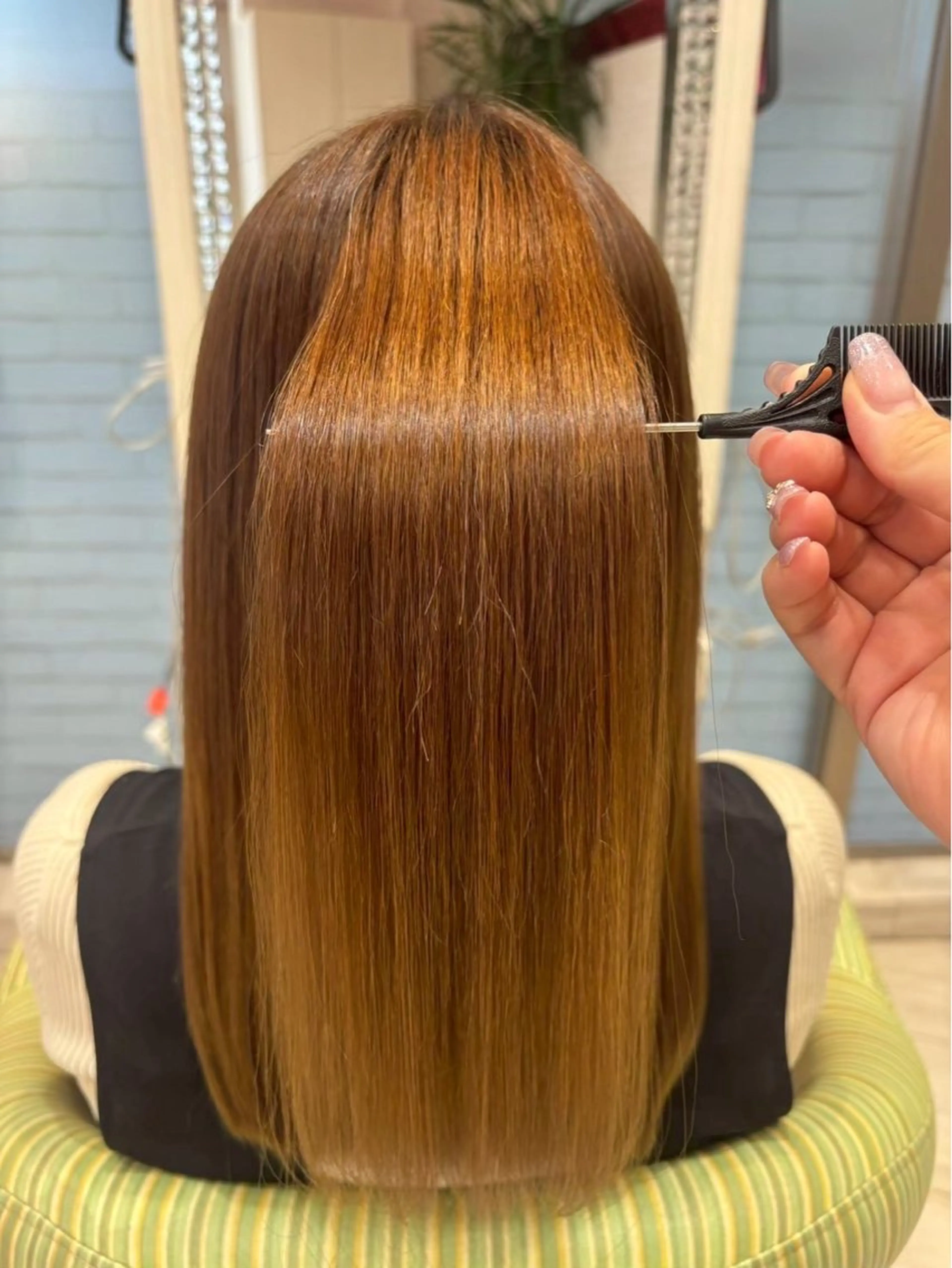 ロング カラー vis lien　川口店所属・土屋 咲希のヘアスタイル