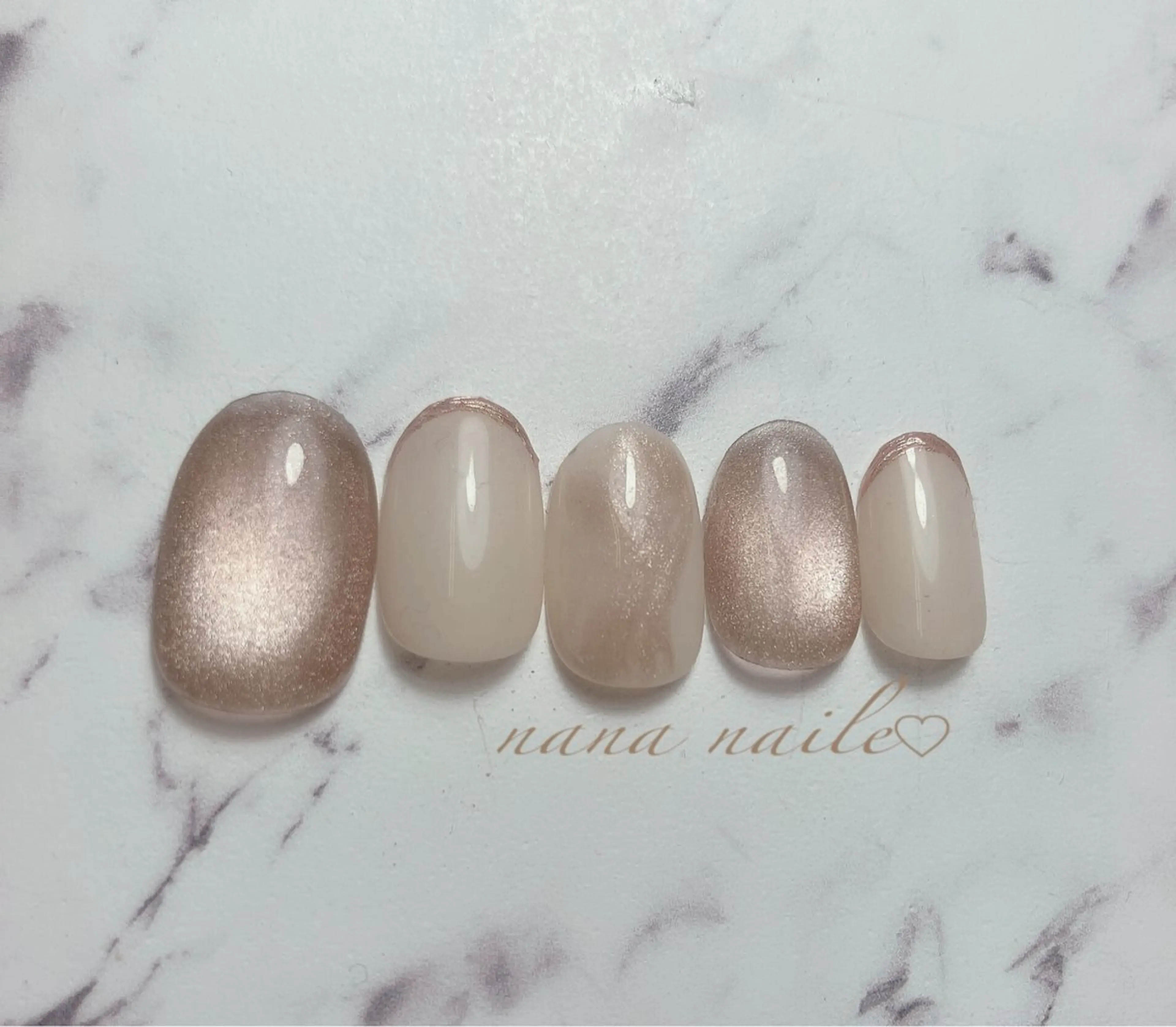 ネイル マグネットネイル nailsalon nana♡のネイルデザイン