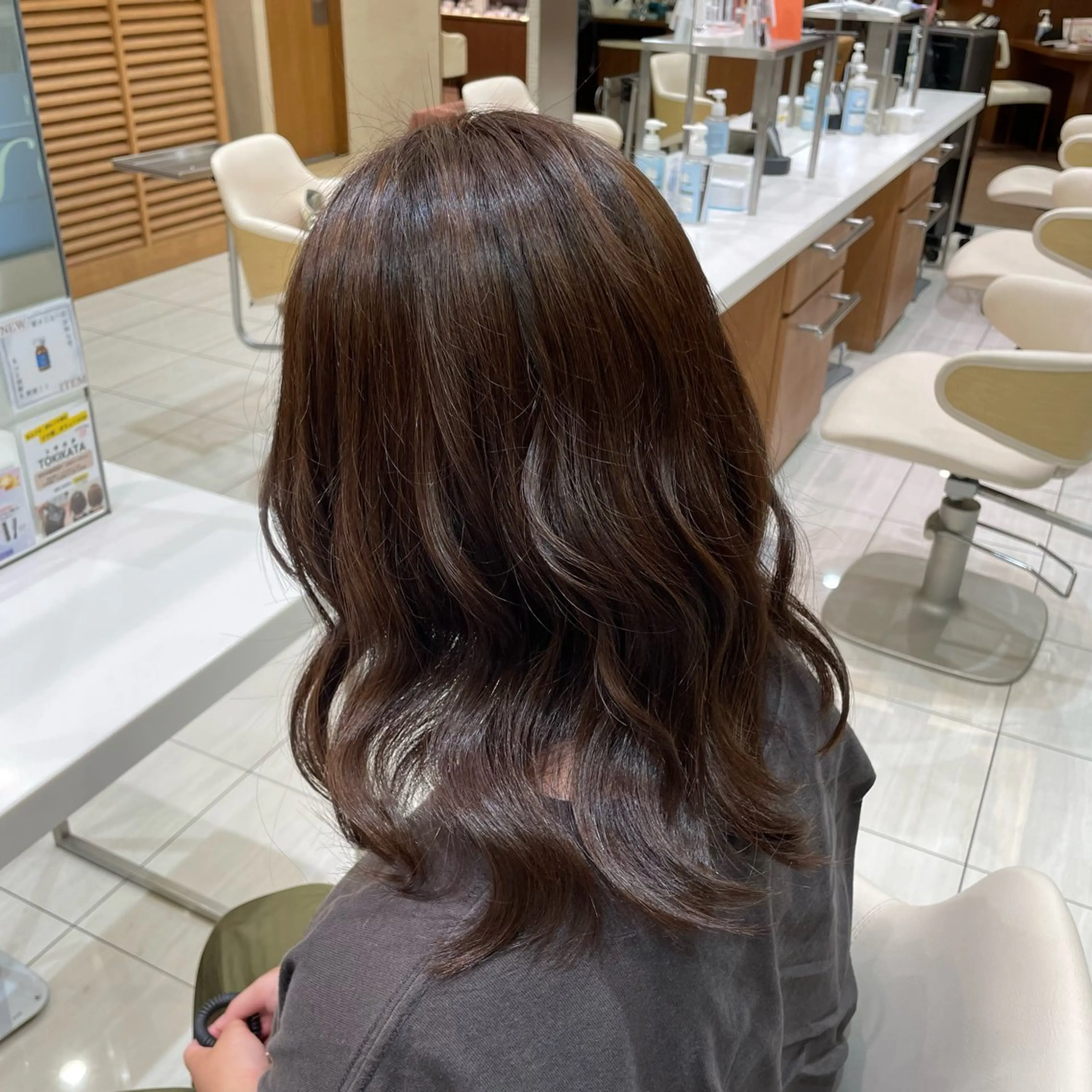 ミディアム カラー レナーク・ソワン るうかのヘアスタイル