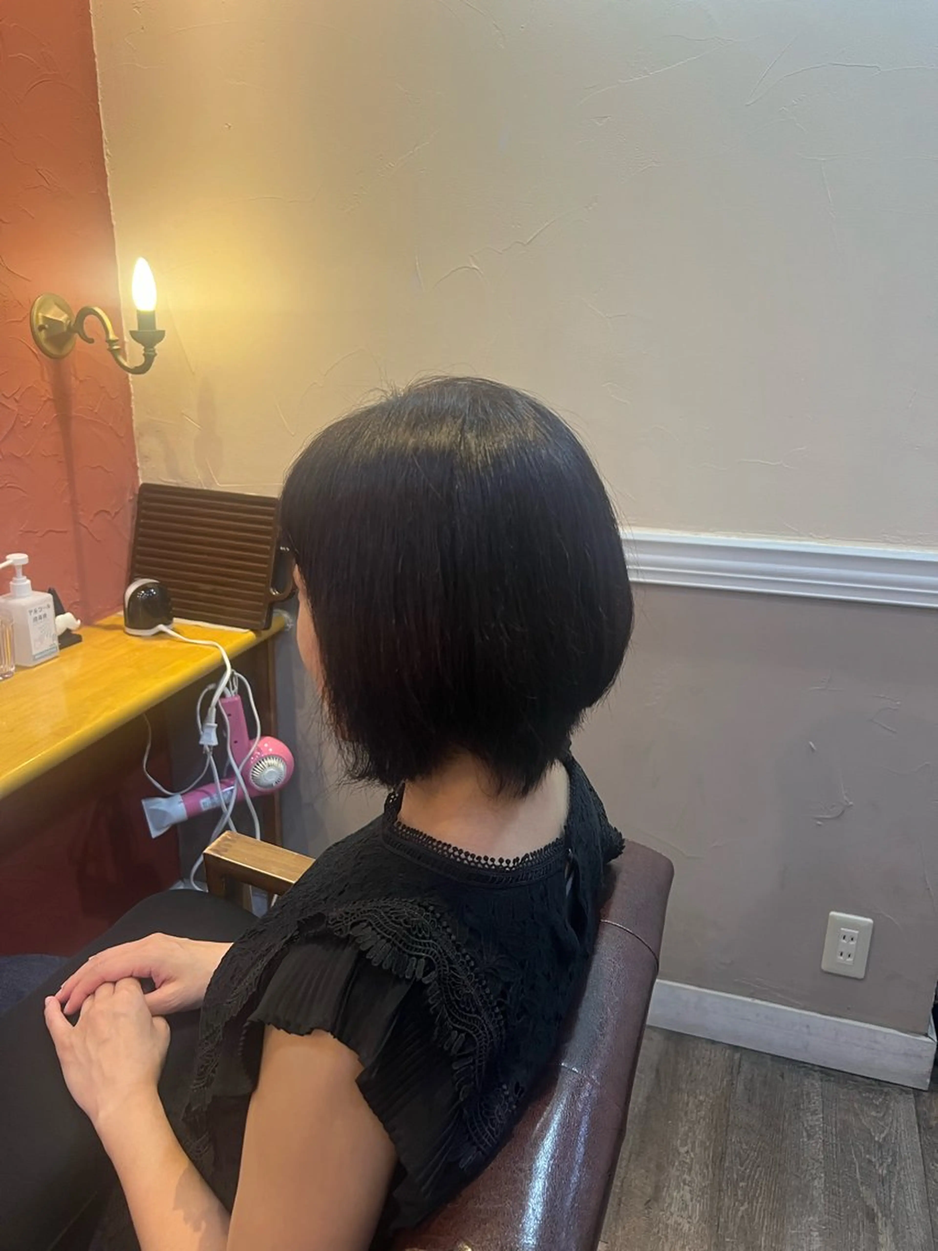 ショート ビューティーサロンヌーベル一ノ割店所属・大内 芹菜のヘアスタイル