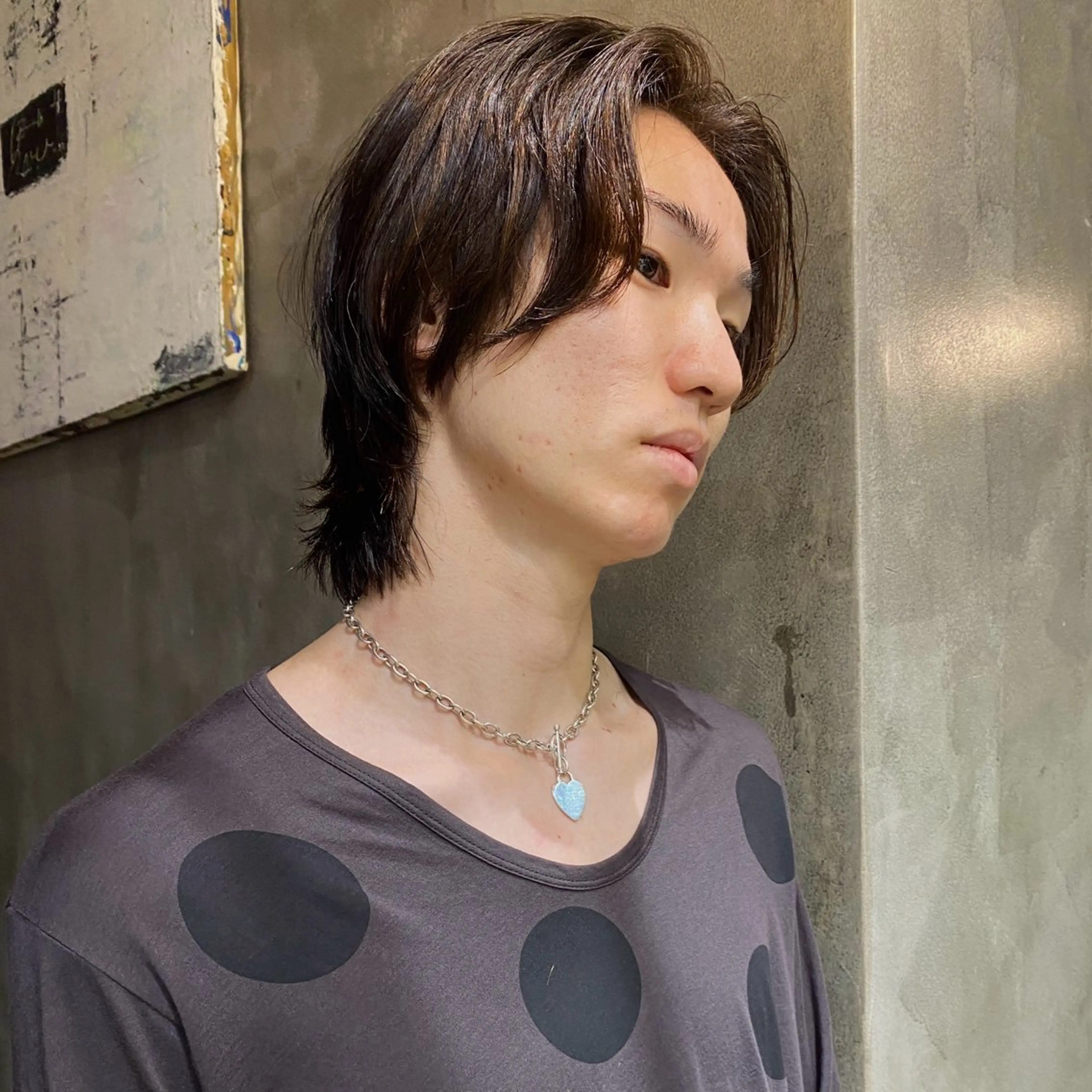 ショート メンズ センターパート カット トリートメント ◽️モードヘア◽️ SHOUTOのヘアスタイル