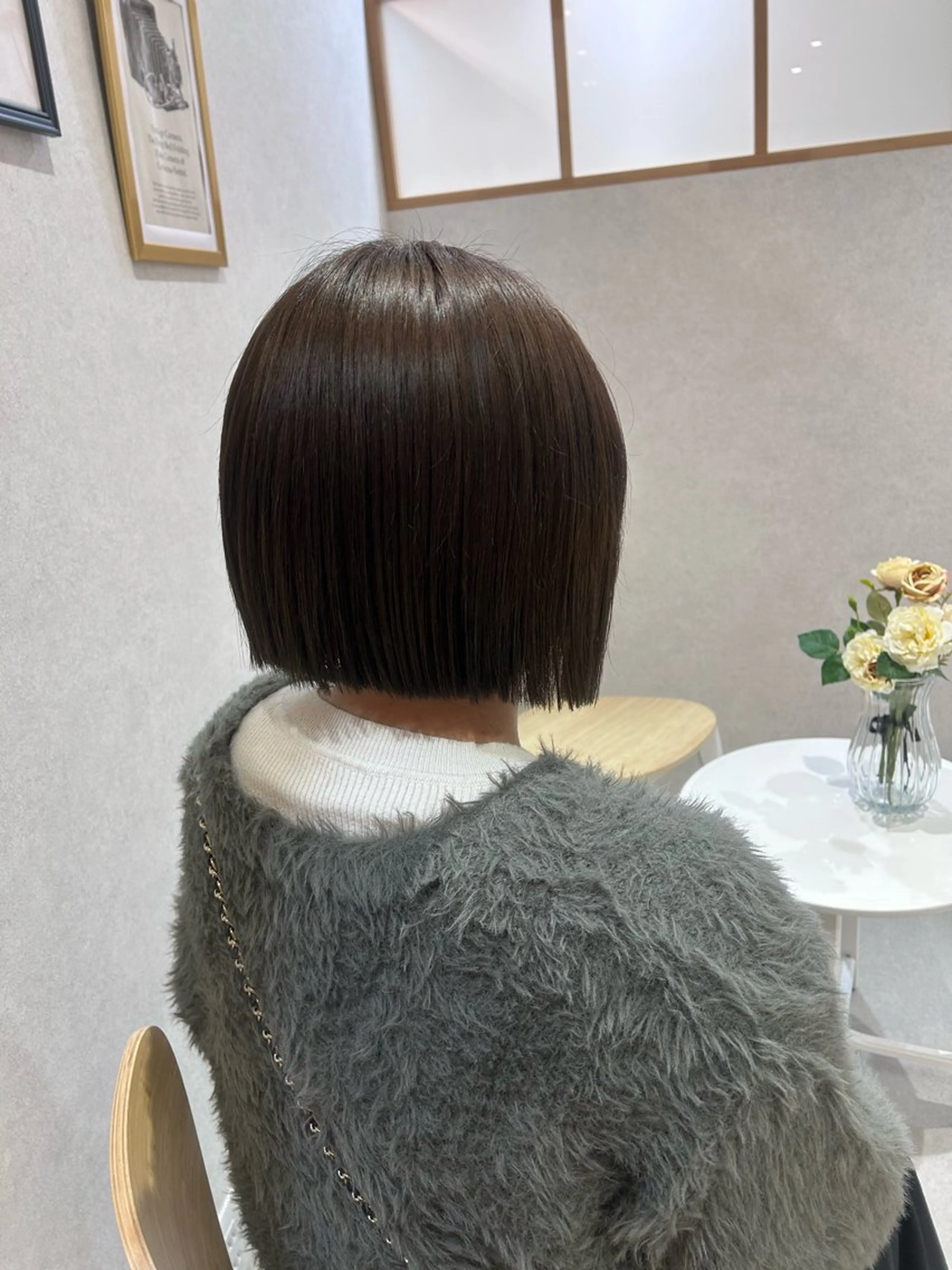 ミディアム mao🇰🇷ヘア bob/艶カラーのヘアスタイル