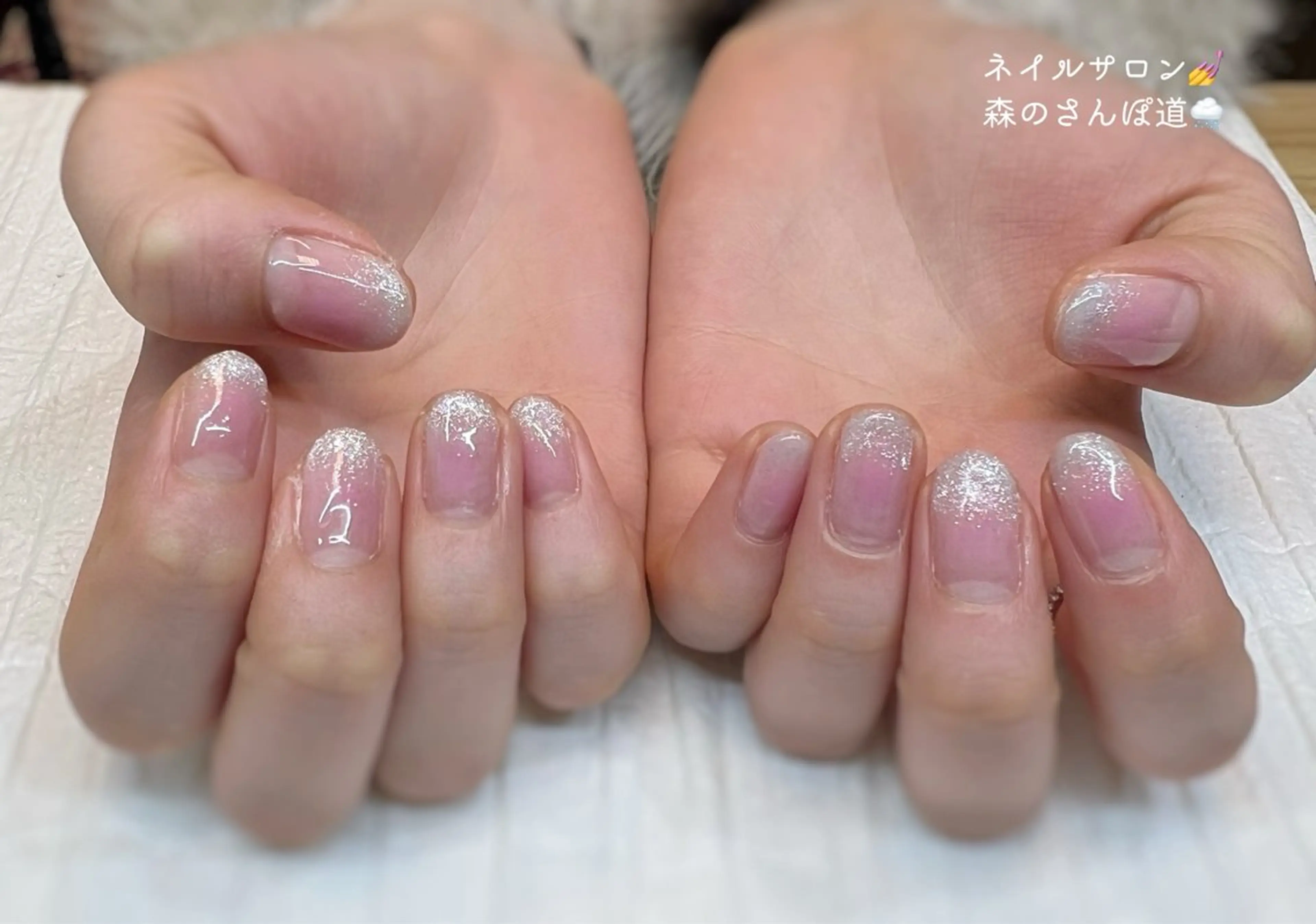 ネイル ハンドネイル 森のさんぽ道所属・ショートネイル 森のさんぽ道のネイルデザイン