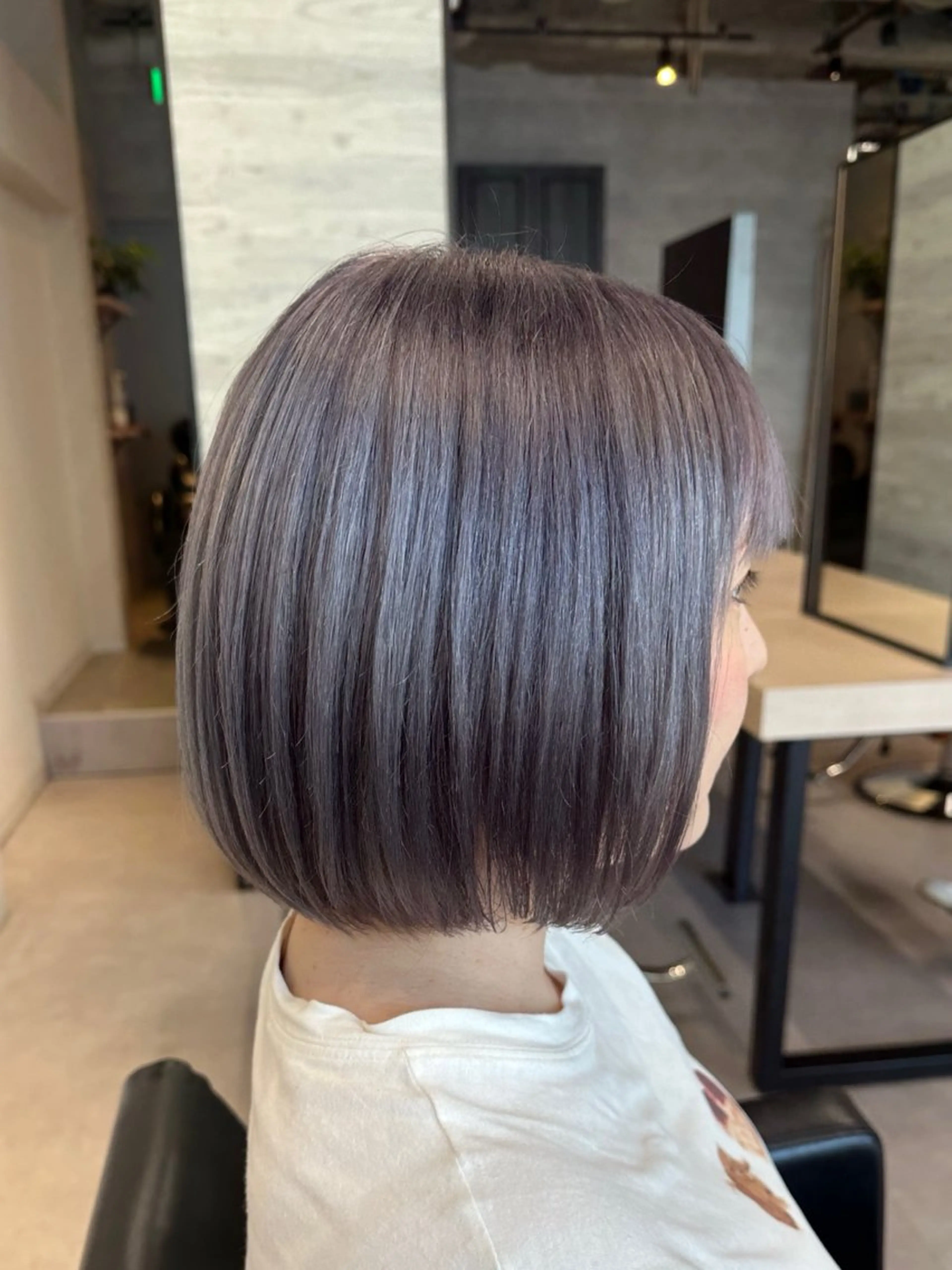 ミディアム カラー カット ヘアカラー トリートメント 🪞個室サロン/韓国 艶髪/keito🪞のヘアスタイル