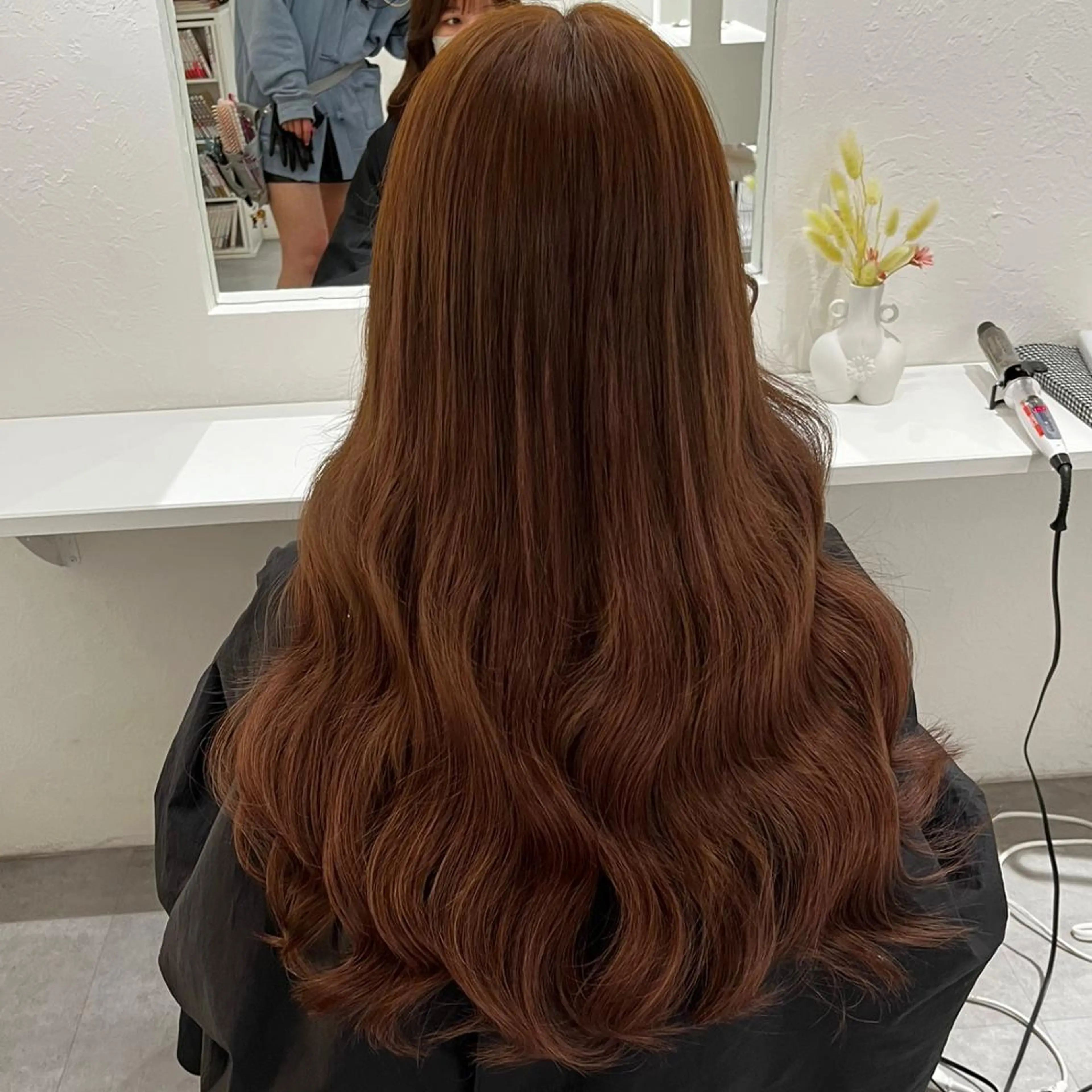 ロング カラー MOE🐈‍⬛🎀 エクステ/ワンホンのヘアスタイル