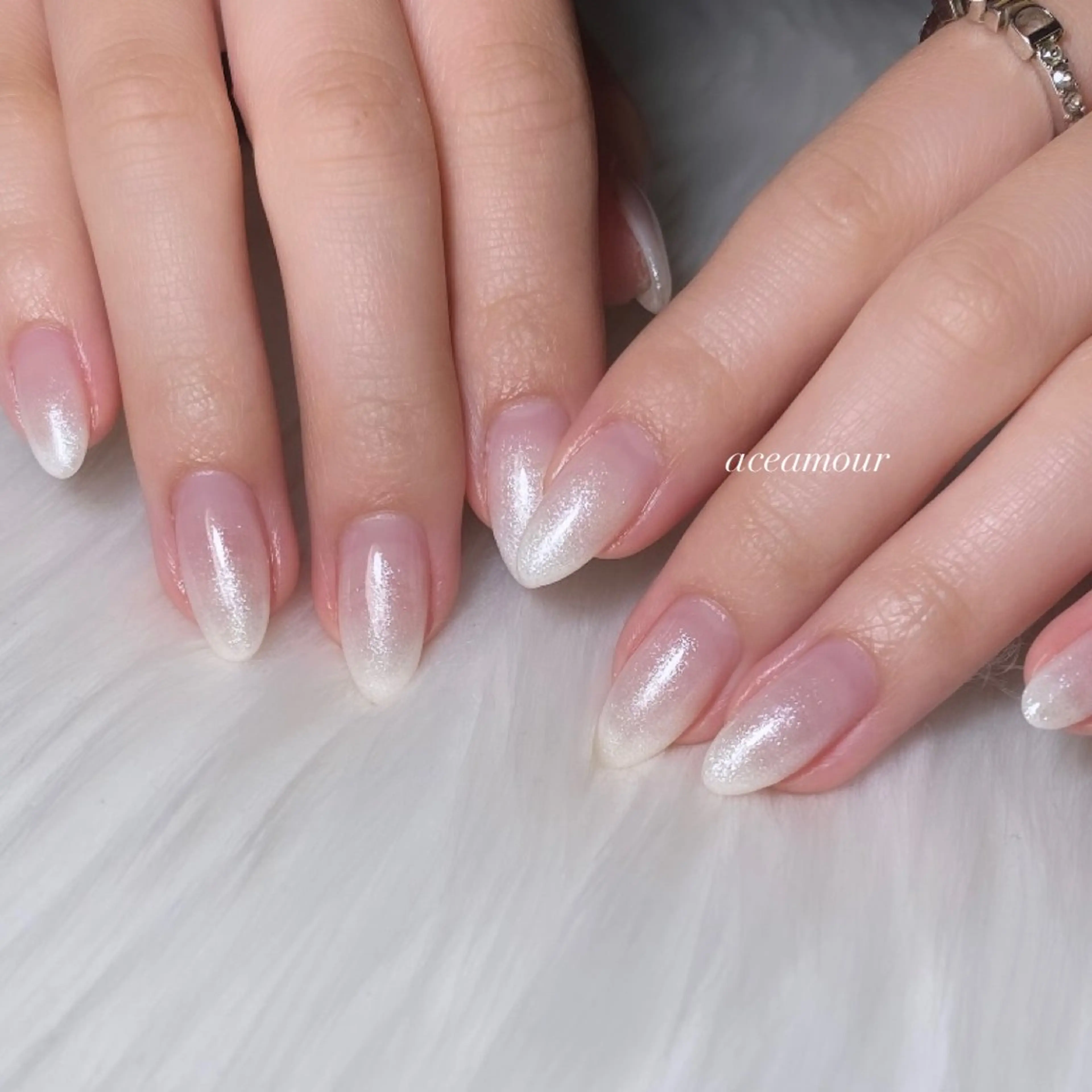 ネイル ハンドネイル ハンドケア ネイル/耳つぼ /新ホワイトニングのネイルデザイン