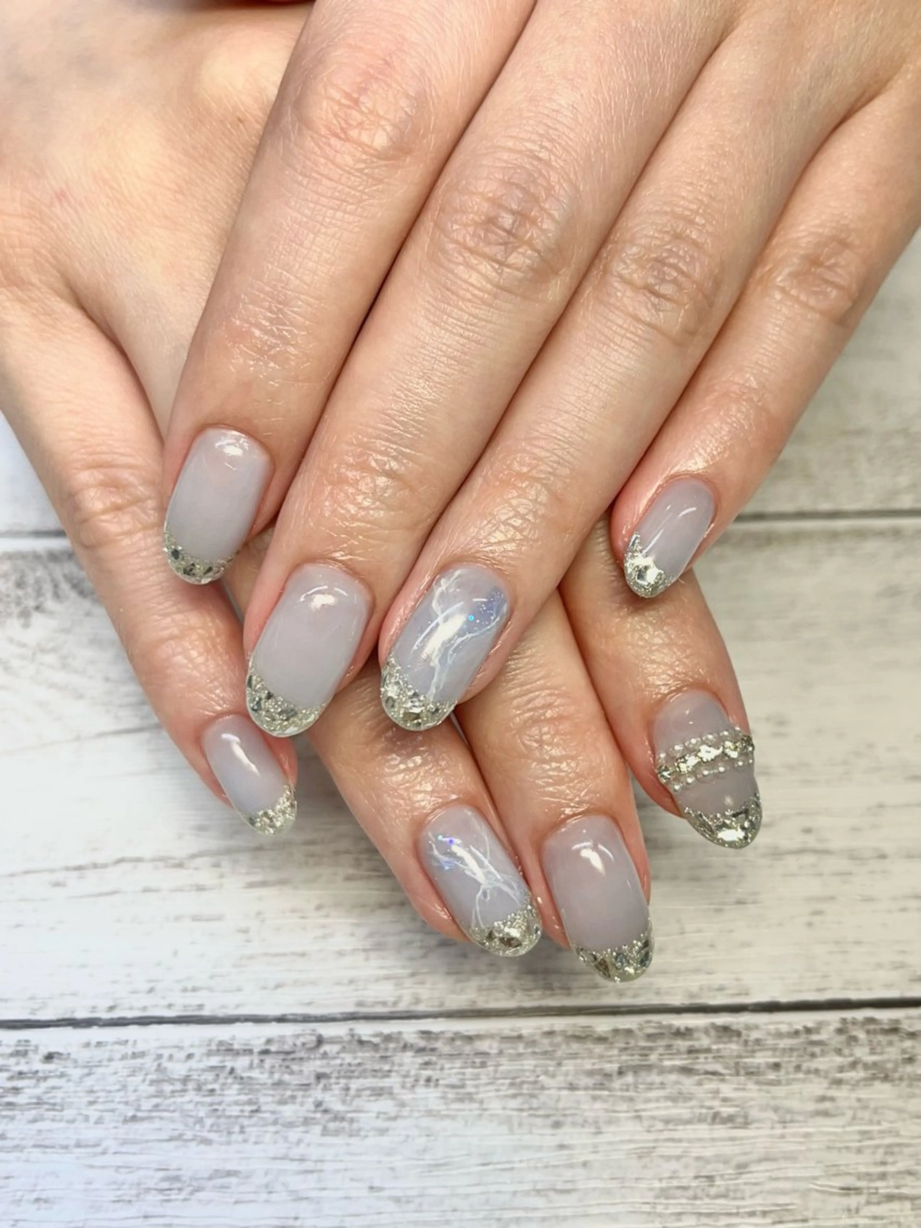 ネイル ハンドネイル Ribbon佐野店 小泉のネイルデザイン