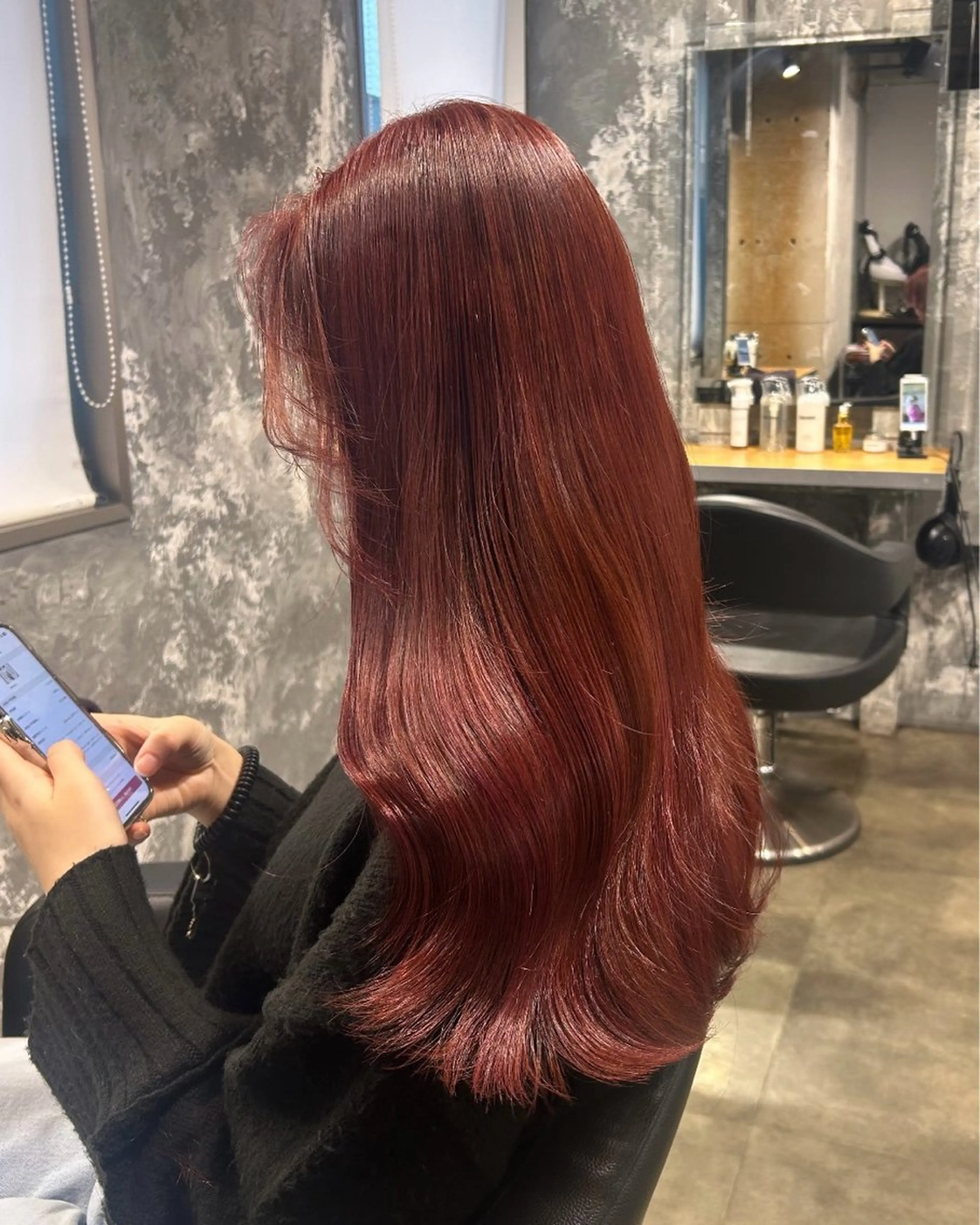 ロング カラー IS所属・横浜美容室/透明感 カラー/レイヤーのヘアスタイル