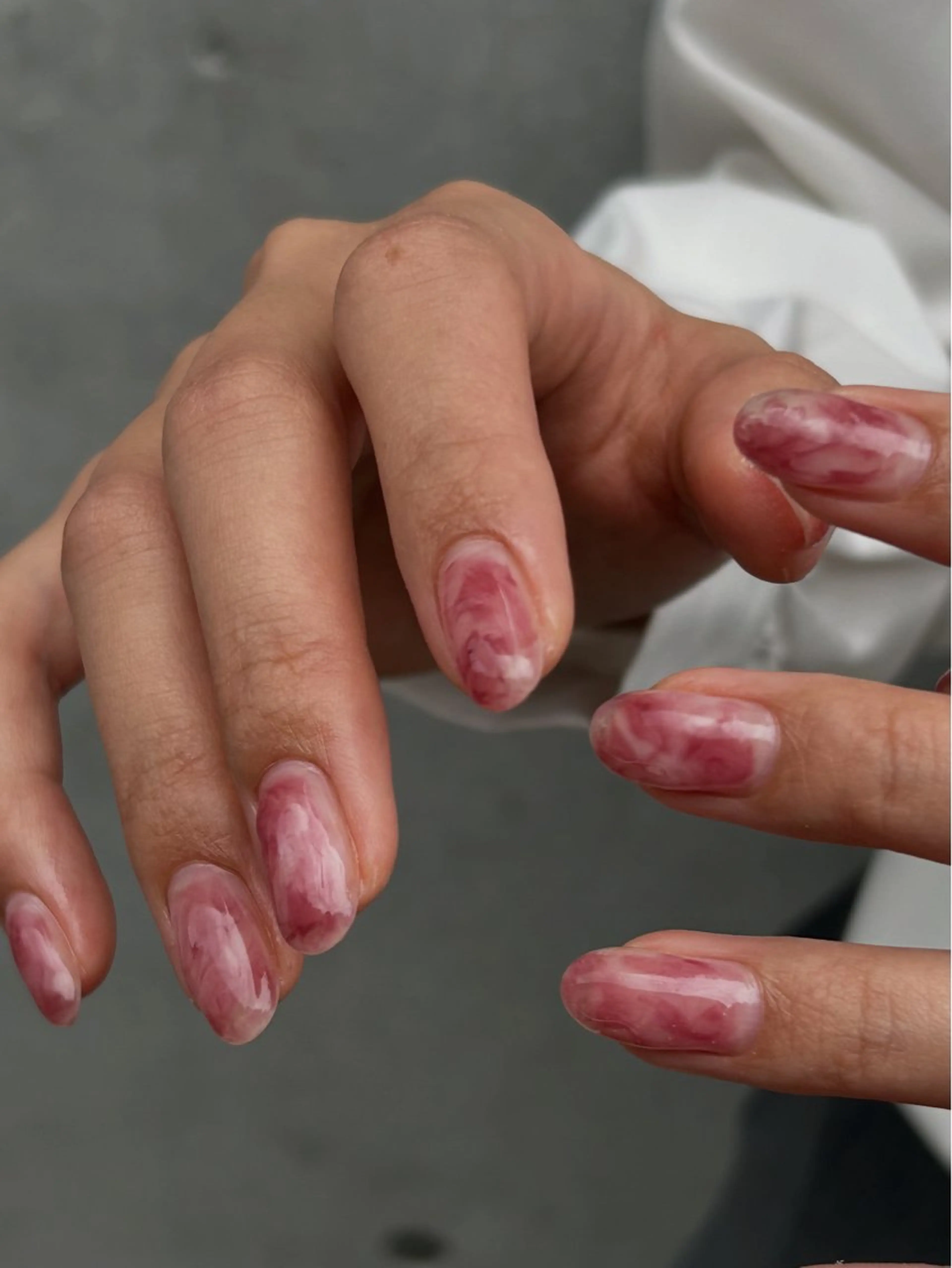 ワンカラーニュアンス(オフなし) クリアベースの写真