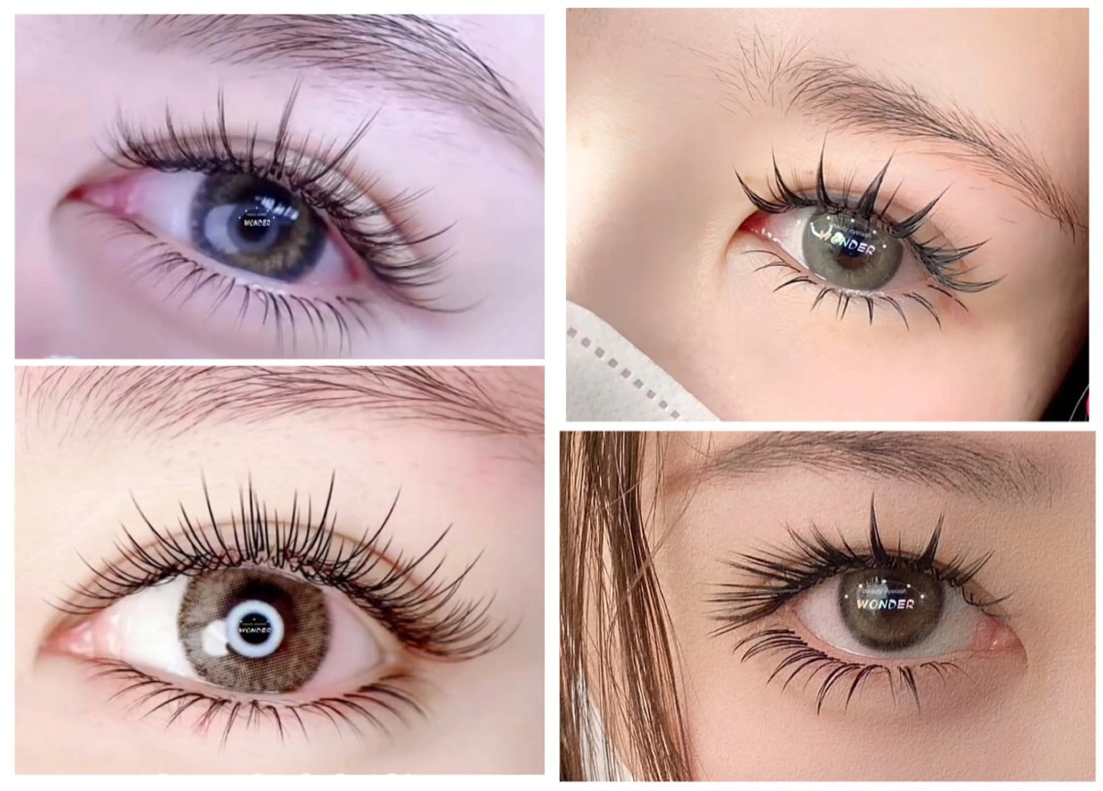 マツエク・マツパ トータルビューティー サロンワンダーのマツエク・マツパデザイン