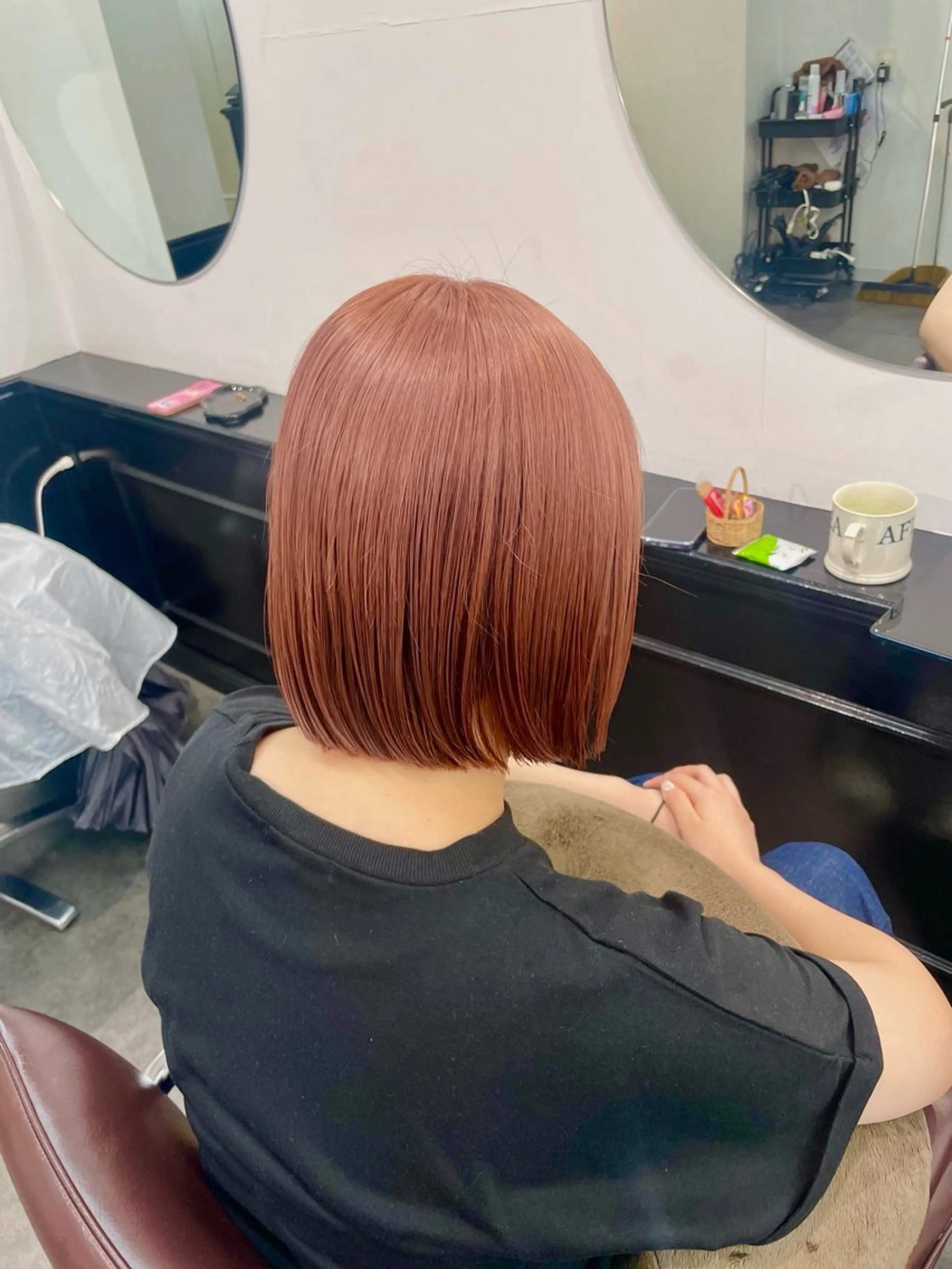 ♡🩰リピーター様限定🩰♡【メンテナンスカット+ダブルカラー➕高保湿トリートメント】の写真