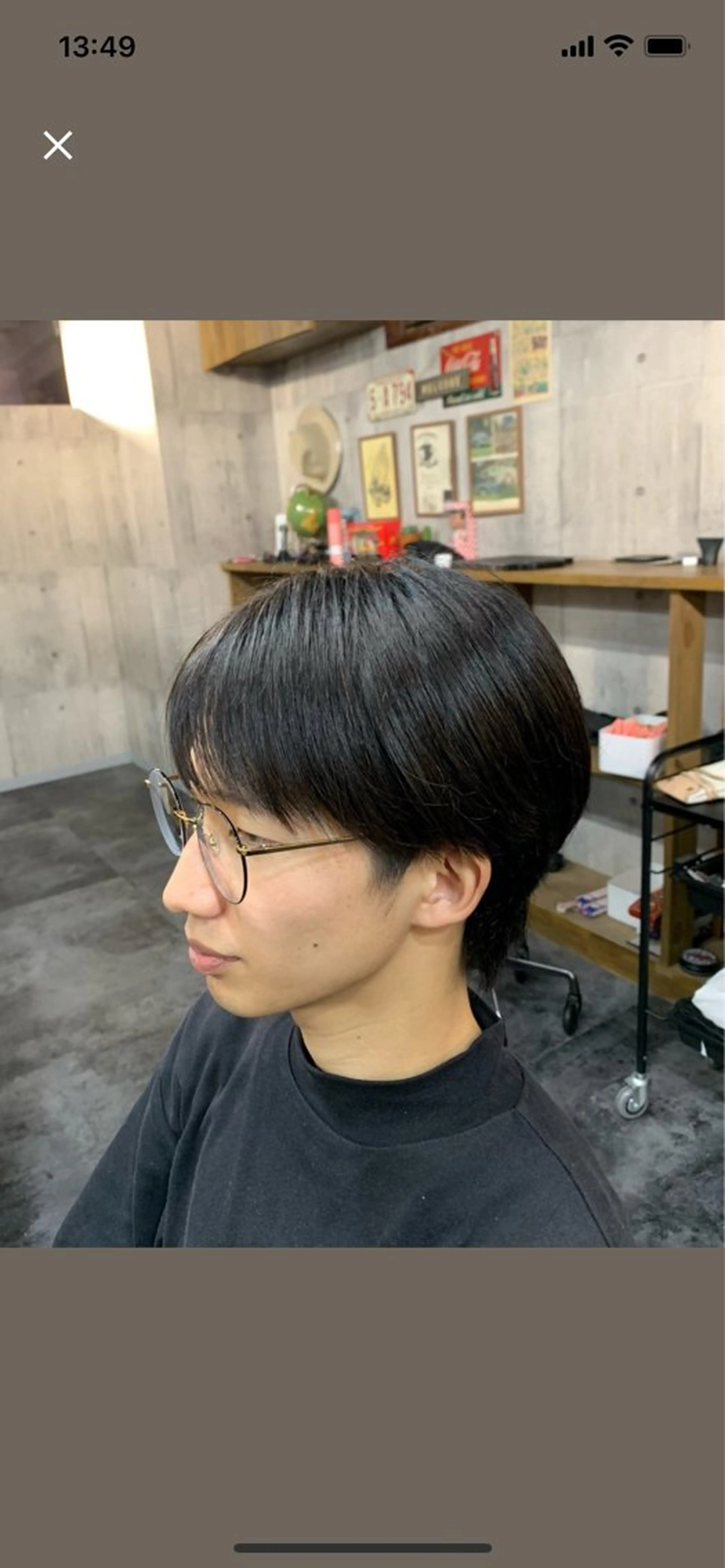 ミディアム メンズ メンズ韓国風 マッシュ シースルーマッシュ 韓国風ヘア 【メンズ特化】 倉山 和樹のヘアスタイル