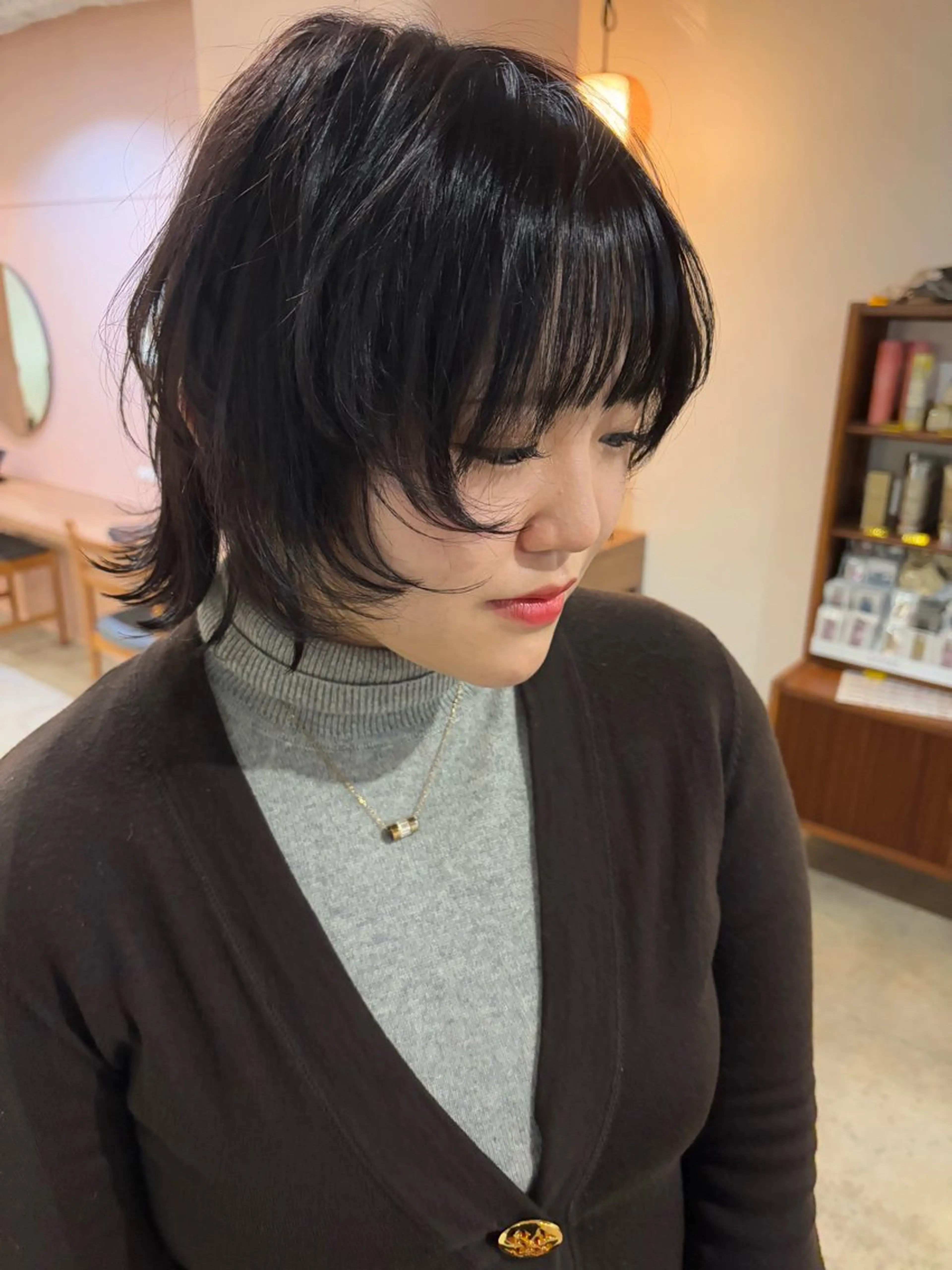 ショート カラー カット ヘアカラー トリートメント Hayashi Shioriのヘアスタイル