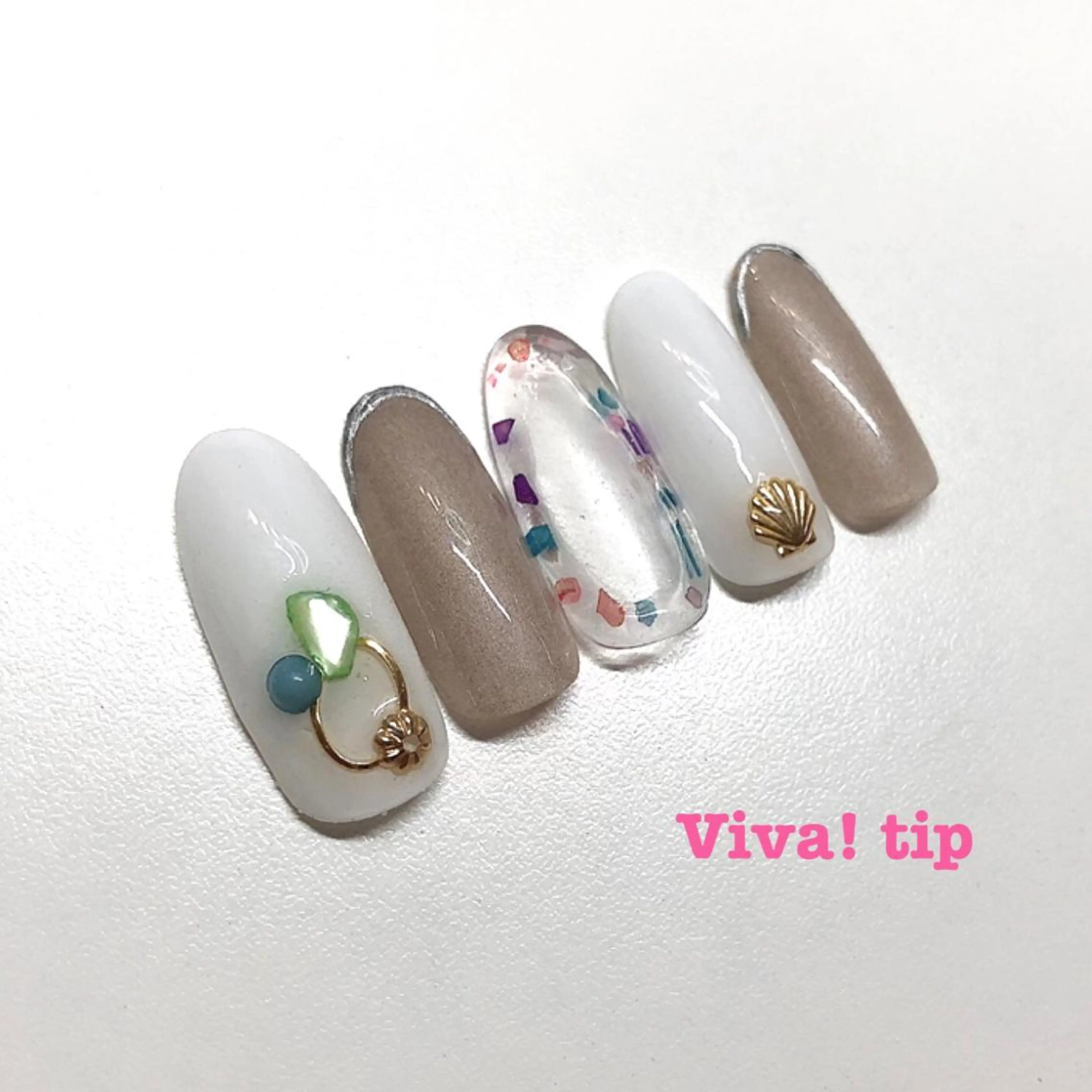 ネイル Viva!tip所属・Viva!tip ビバティップネイルのネイルデザイン