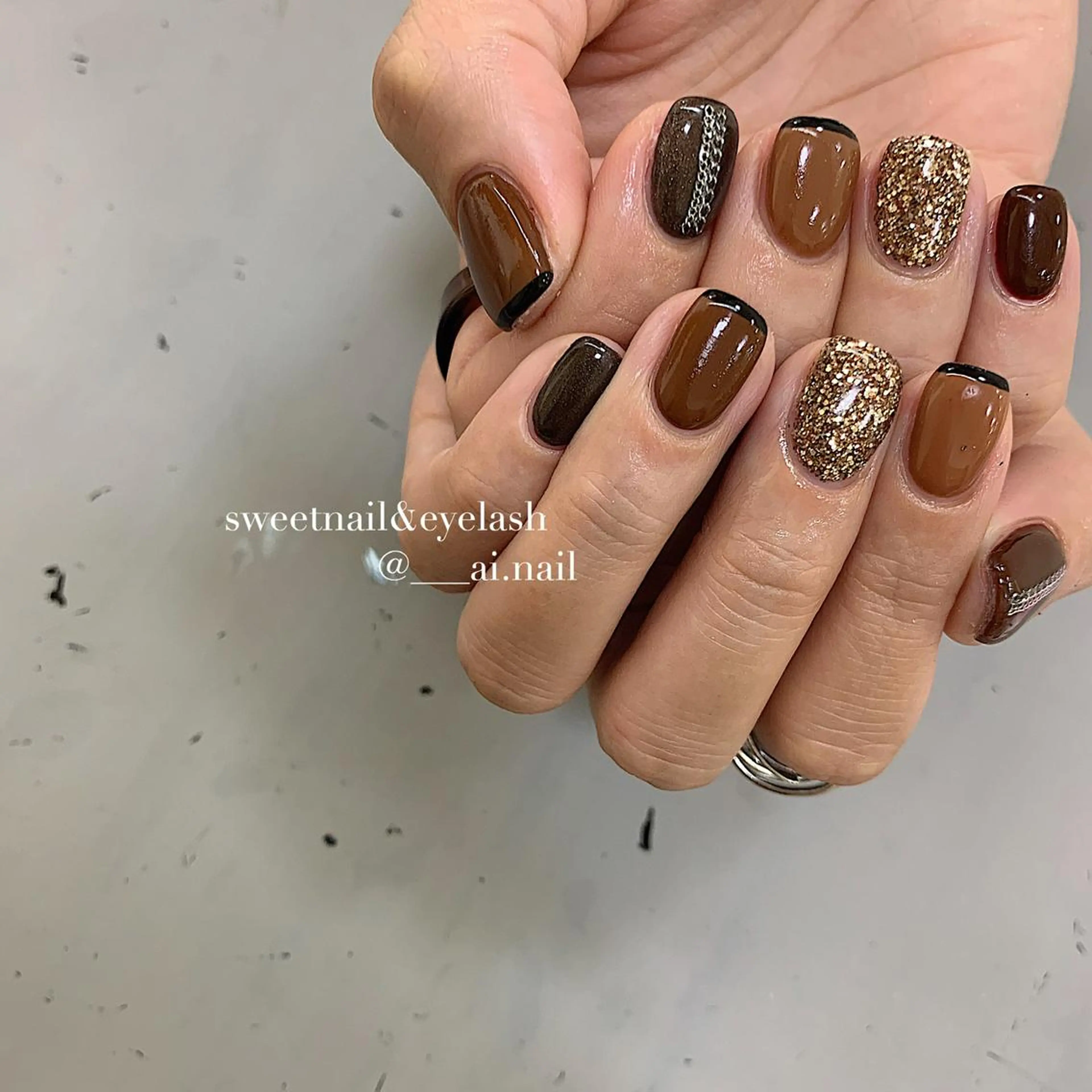 ネイル 🍃伏見 / soL nail / aiのネイルデザイン