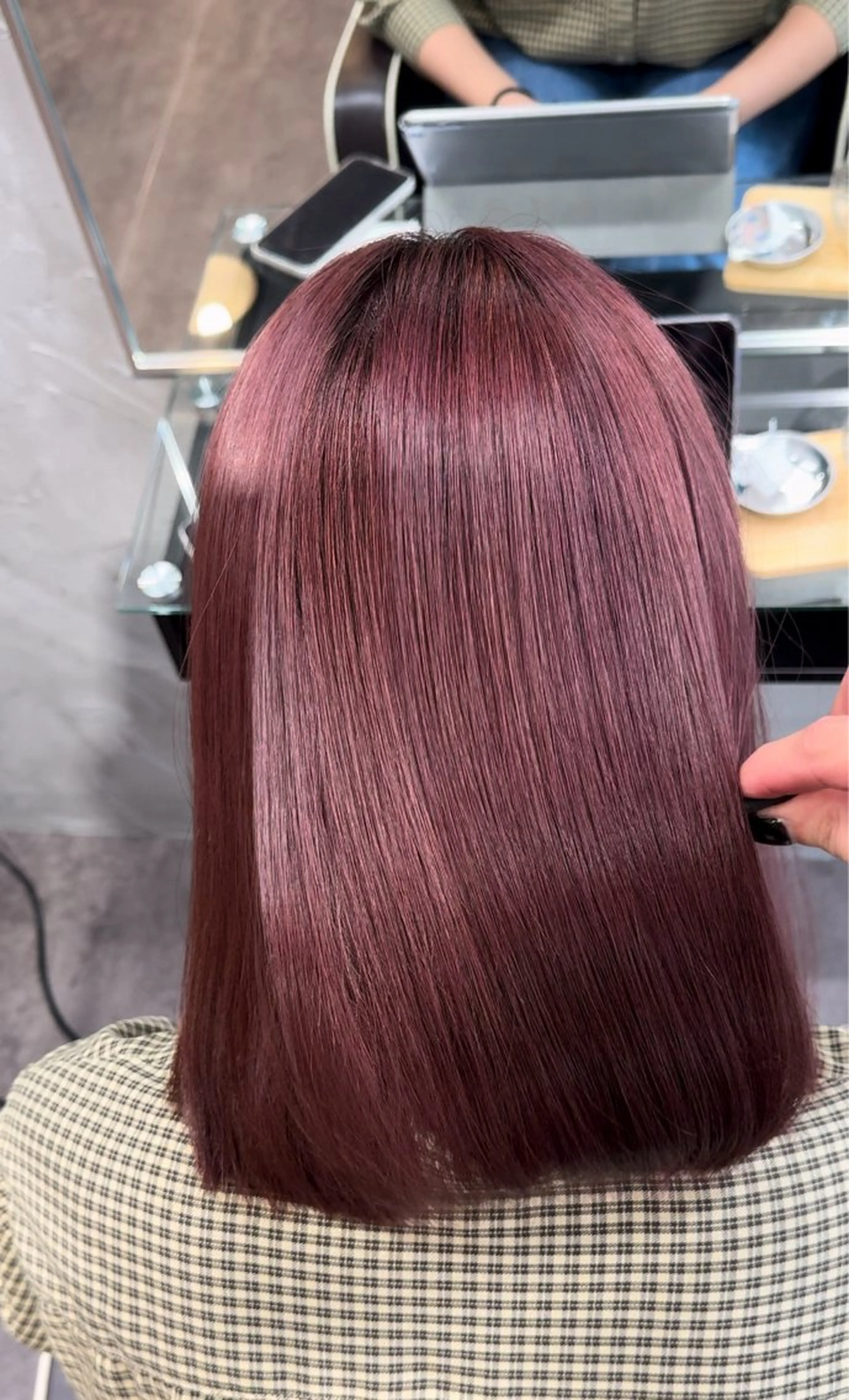 ミディアム カラー NEOSALON Blast所属・デザイン/美髪カラー 艶職人/福井SHUNのヘアスタイル