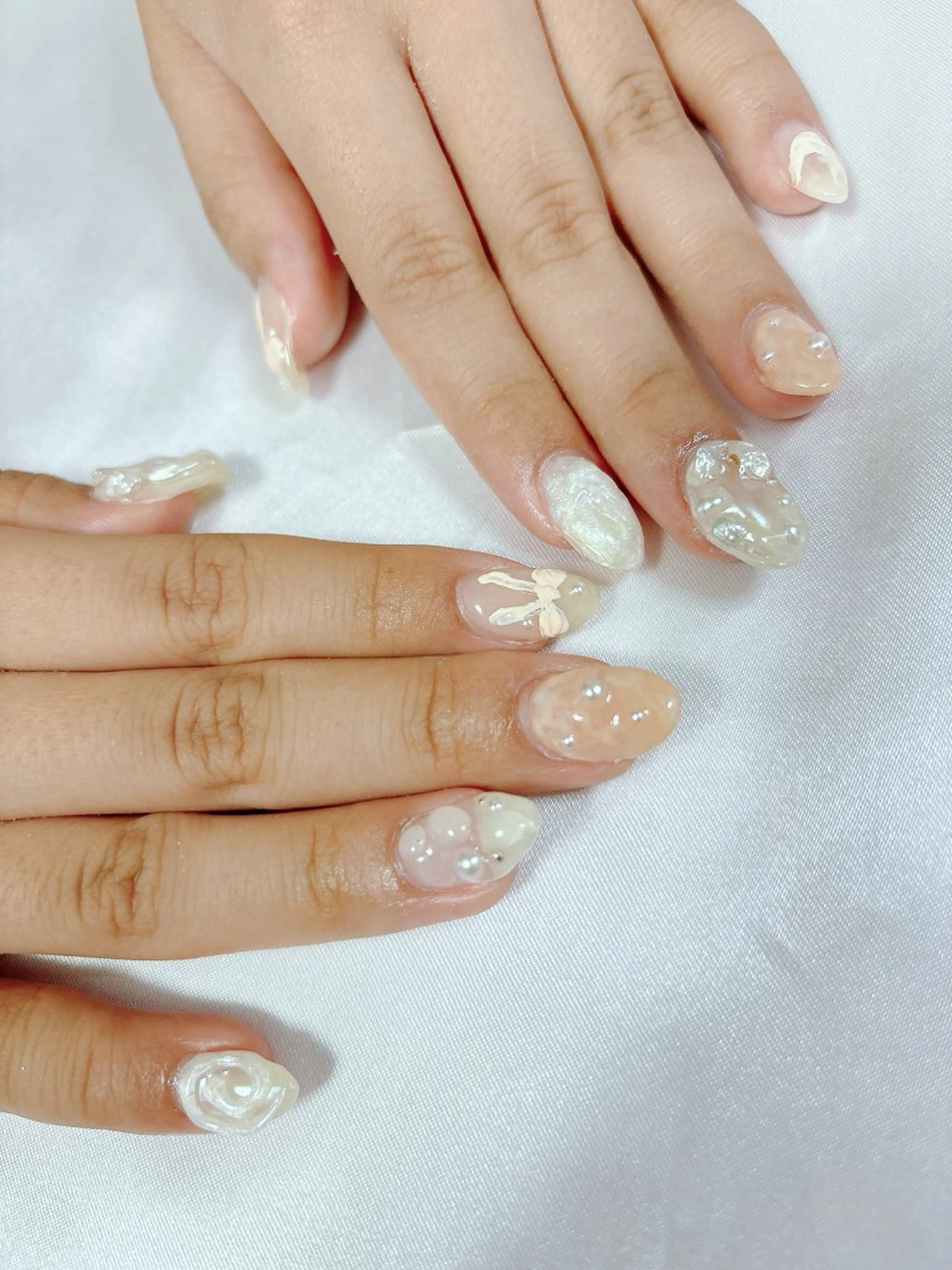 ネイル ハンドネイル ハンドケア MIMINENE NAILのネイルデザイン