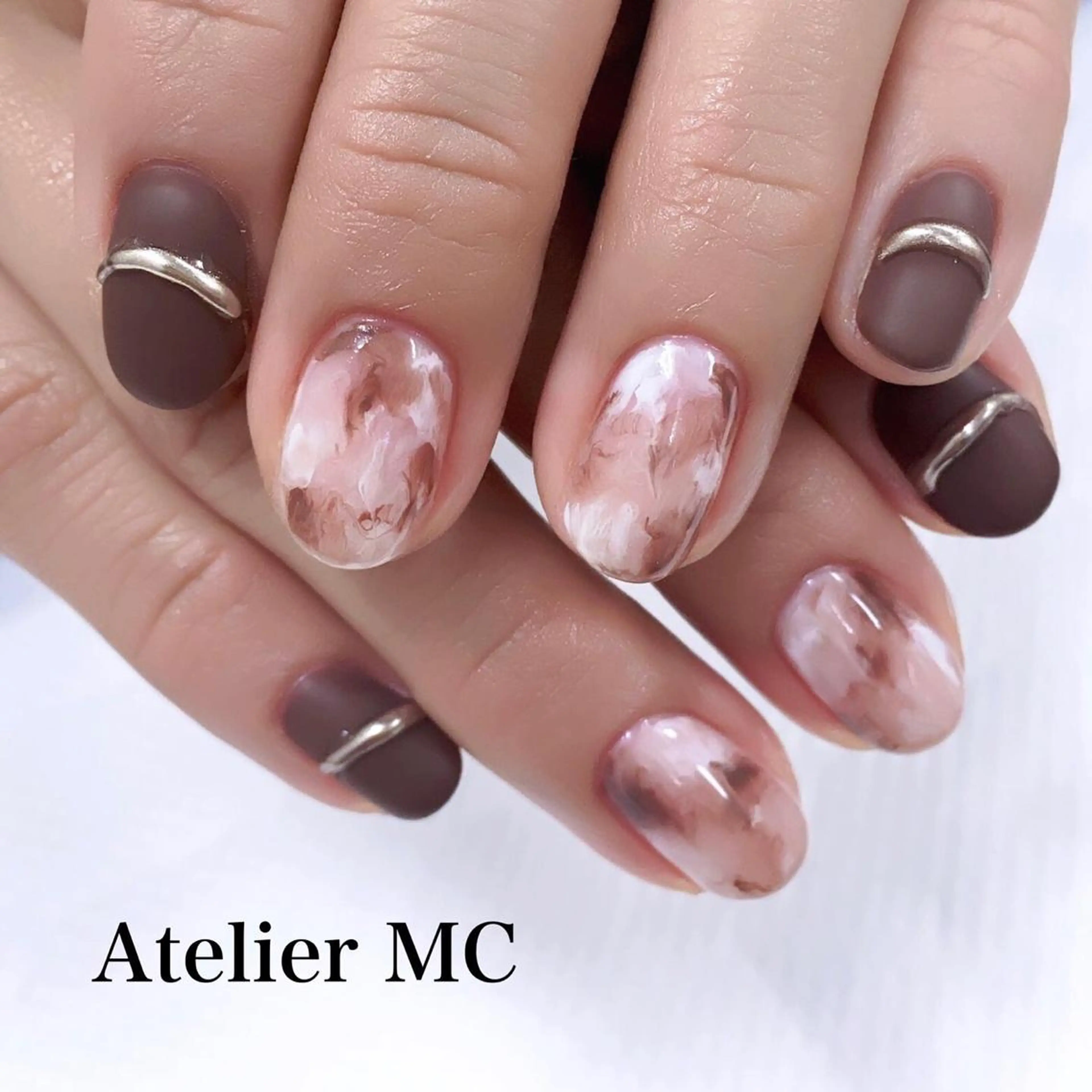 ネイル ハンドネイル アトリエ エムシー 【新富町・東銀座】のネイルデザイン