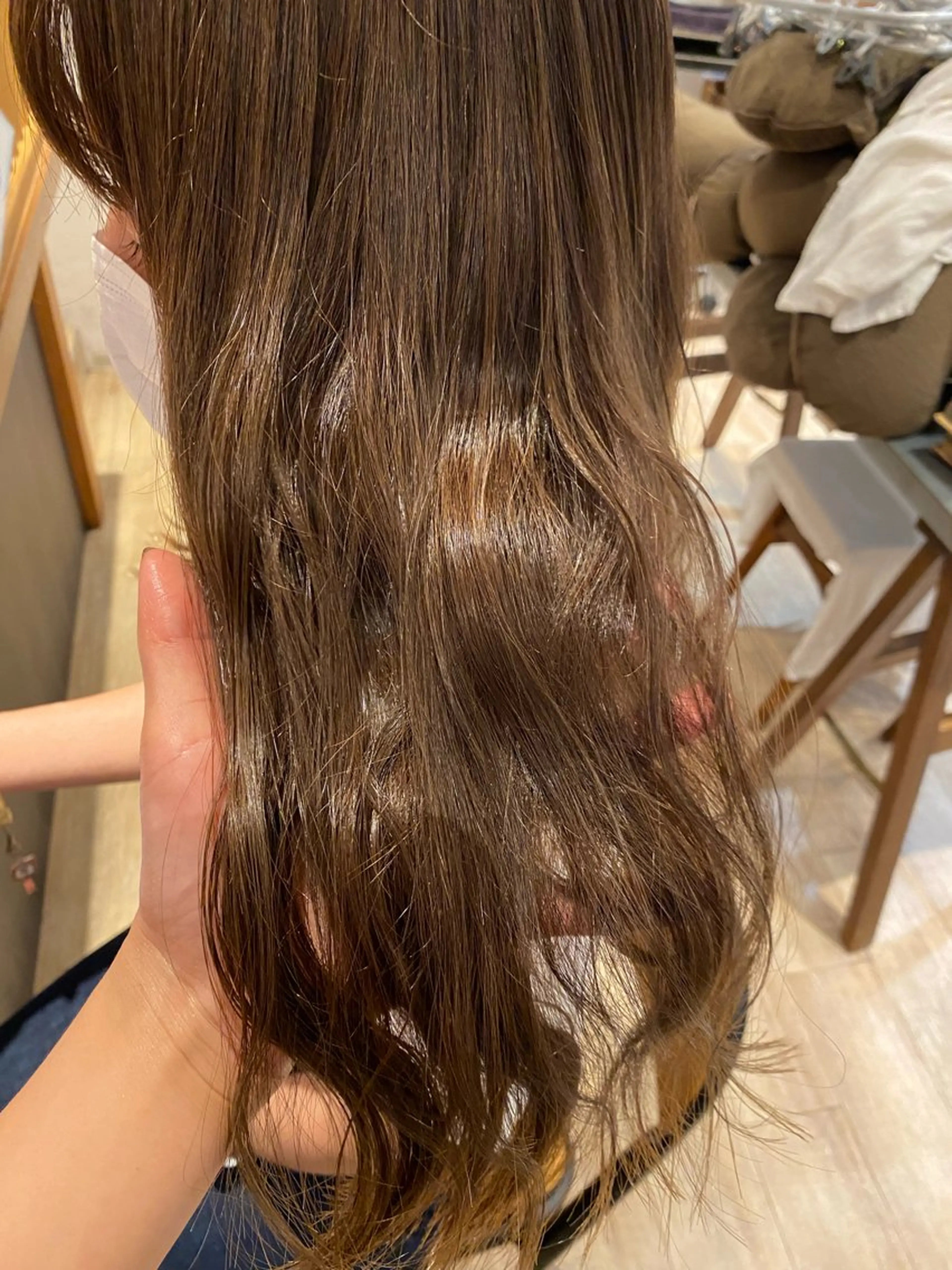 セミロング 🪞艶カラー/ボブ/ 矯正/高橋亜実🪞のヘアスタイル