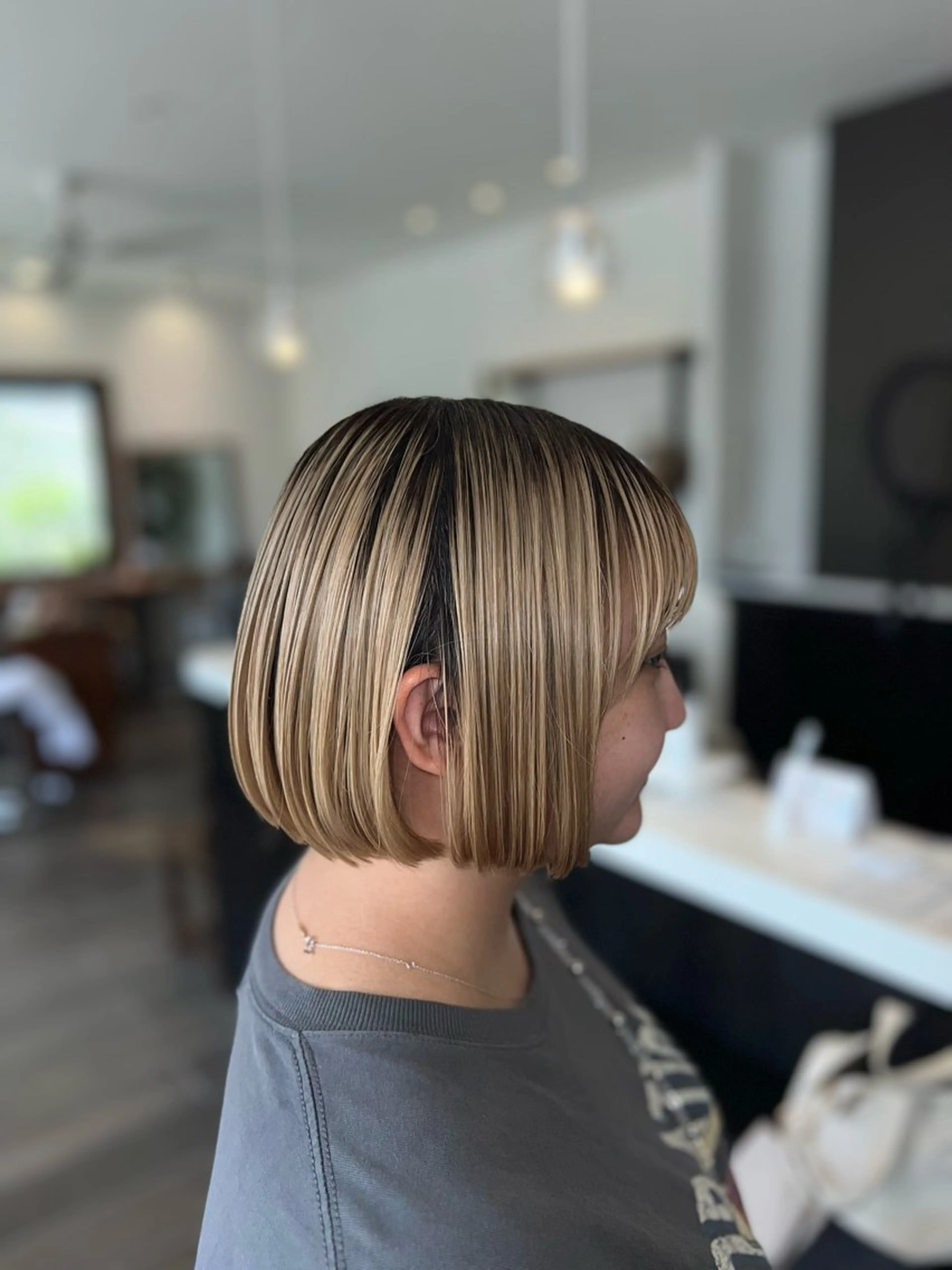 ショート ボブ カット shampoo hair salon所属・🫧レイヤー/透明感 カラー/Ryukaのヘアスタイル