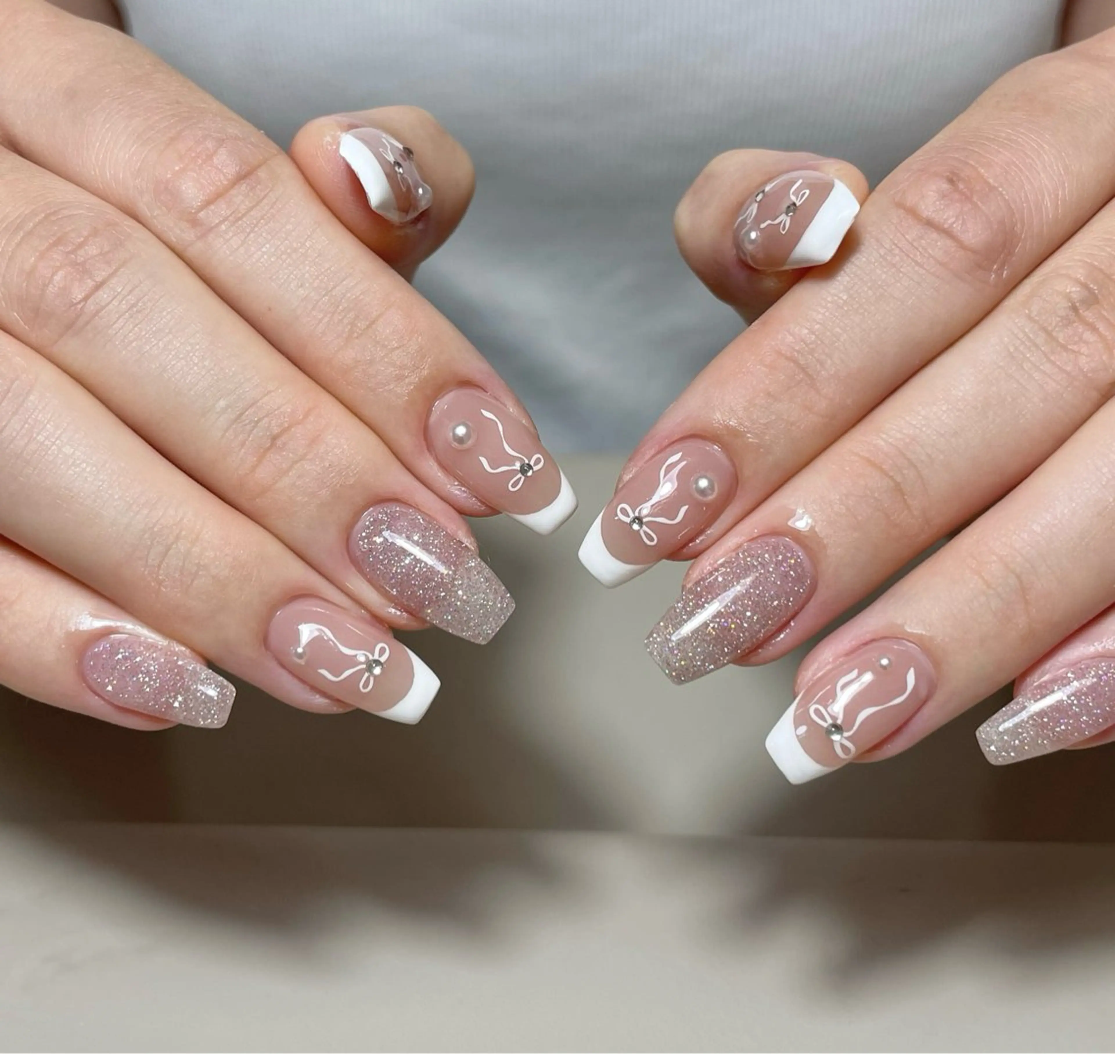 ネイル ハンドネイル ハンドケア 🍑 momo_nailのネイルデザイン