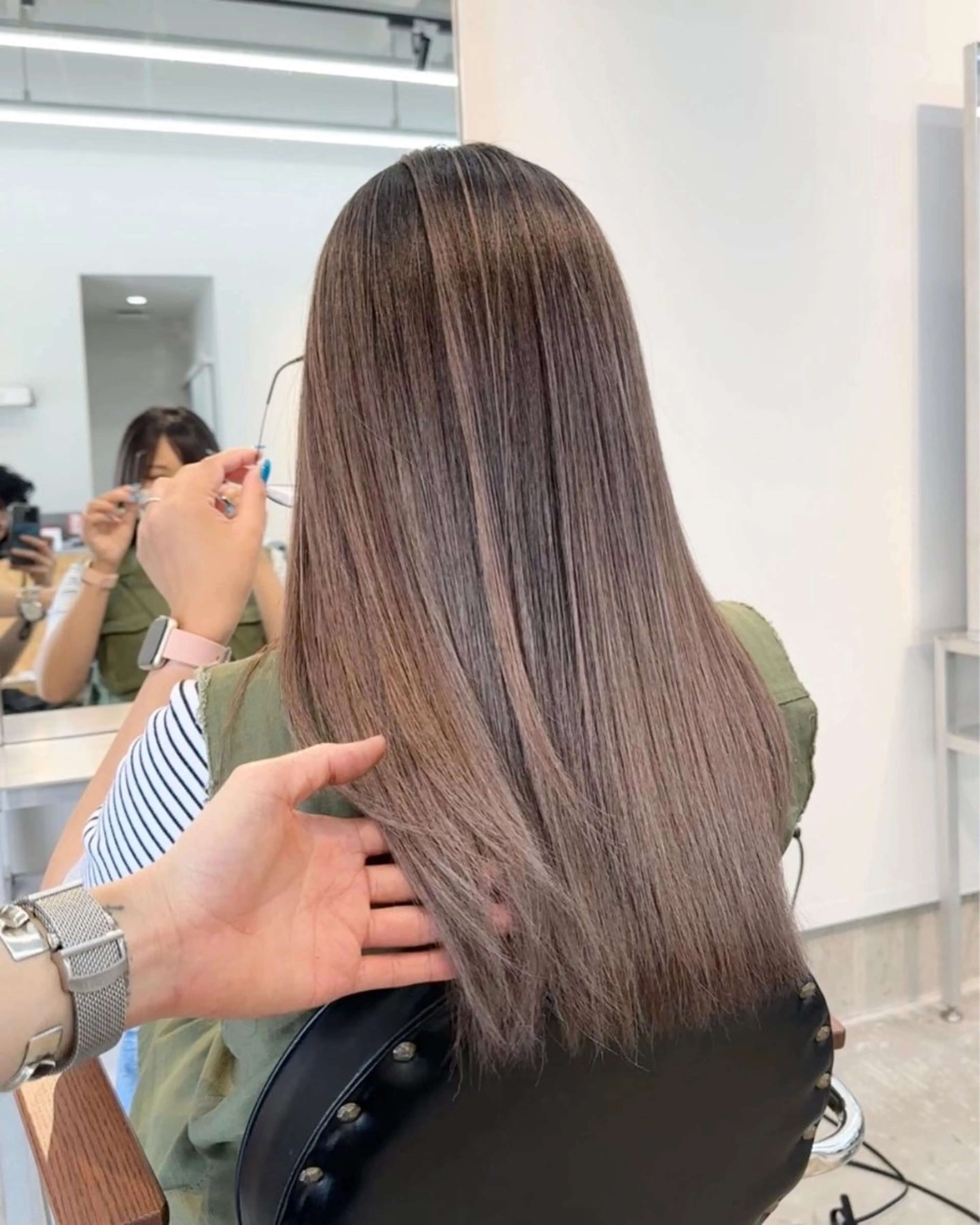 ロング 松井 佑太のヘアスタイル