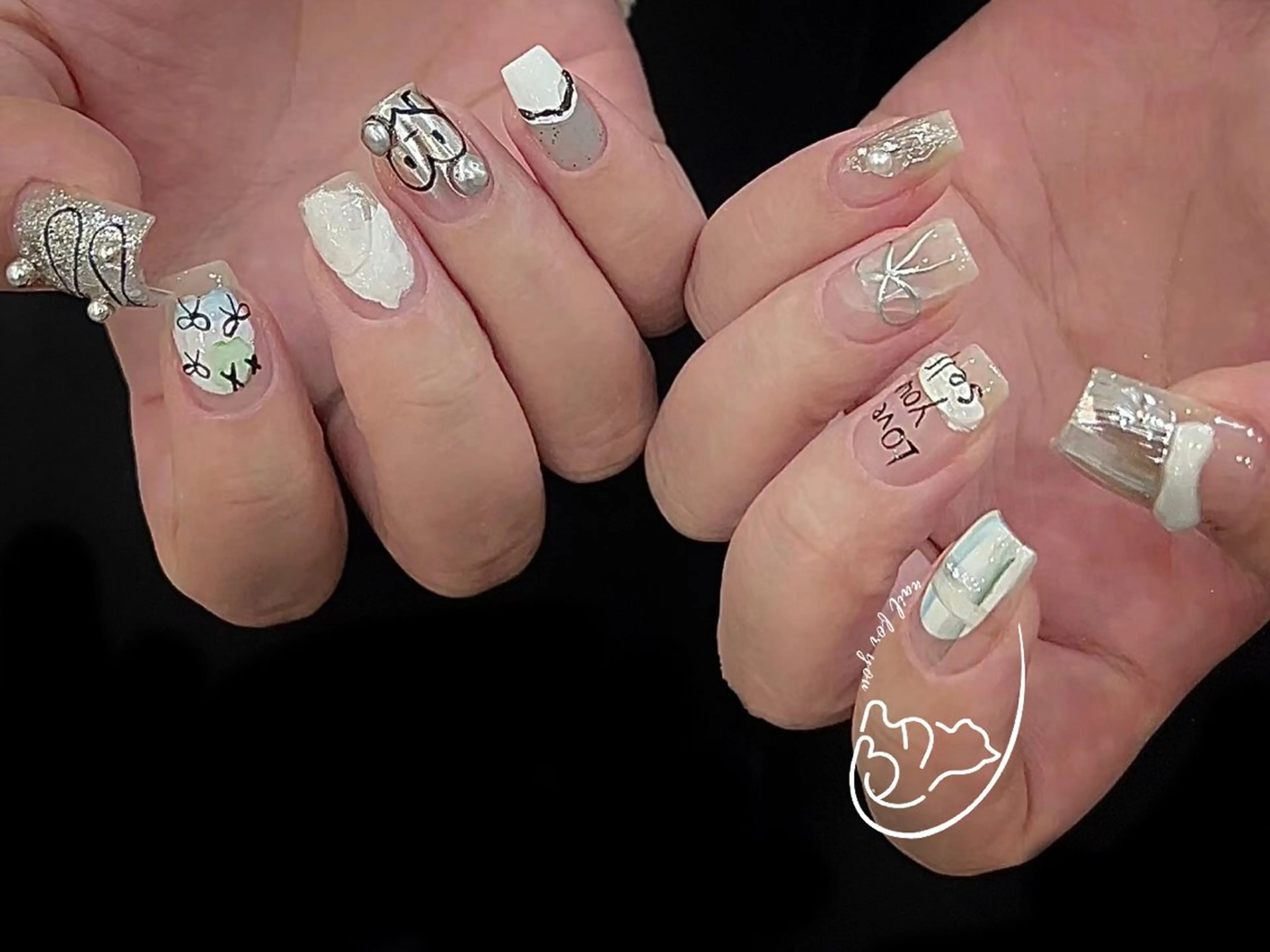 ネイル ハンドネイル NFY-あや nailforyouのネイルデザイン