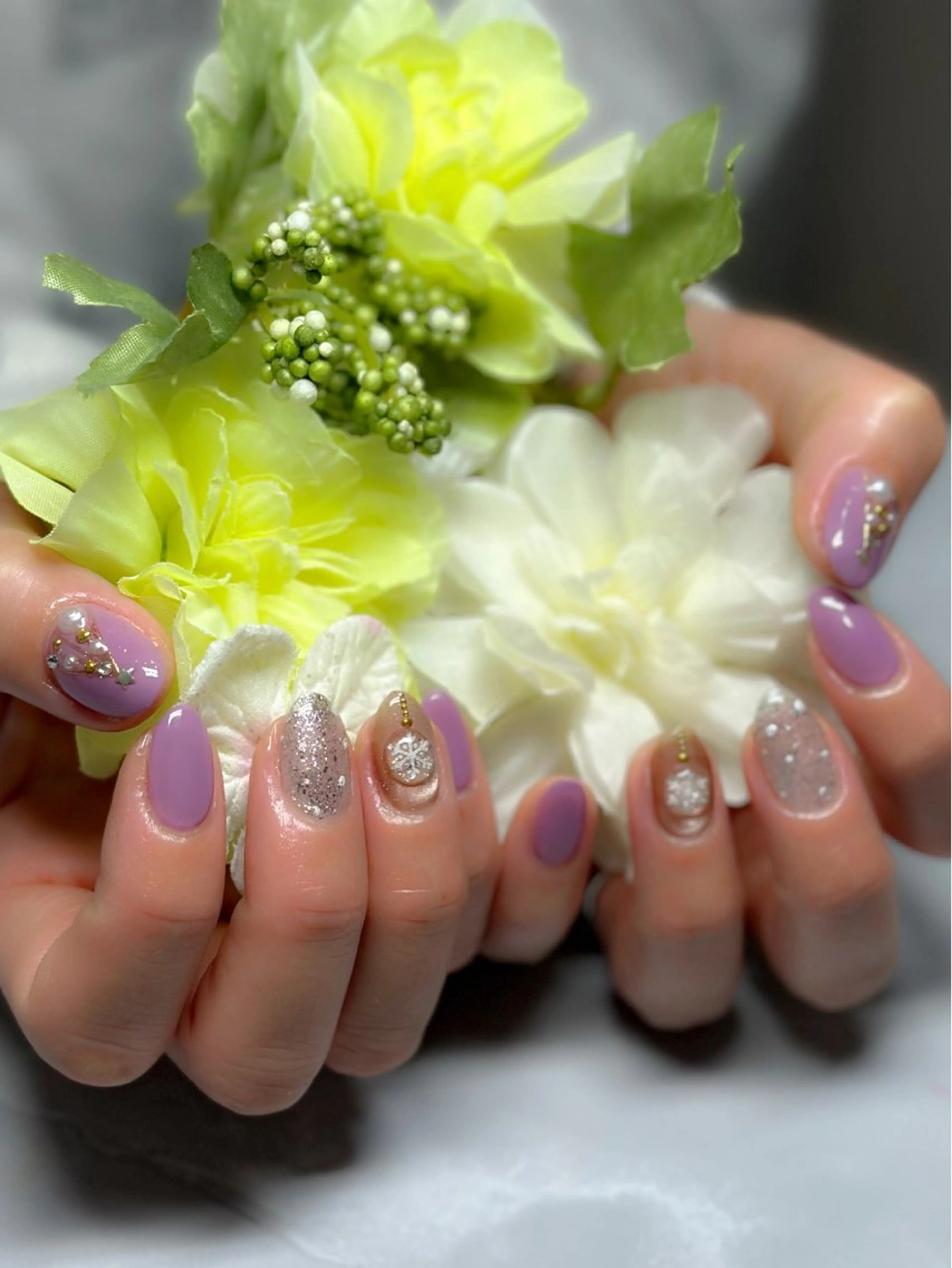 ネイル 持ち込み nyasu nailのネイルデザイン