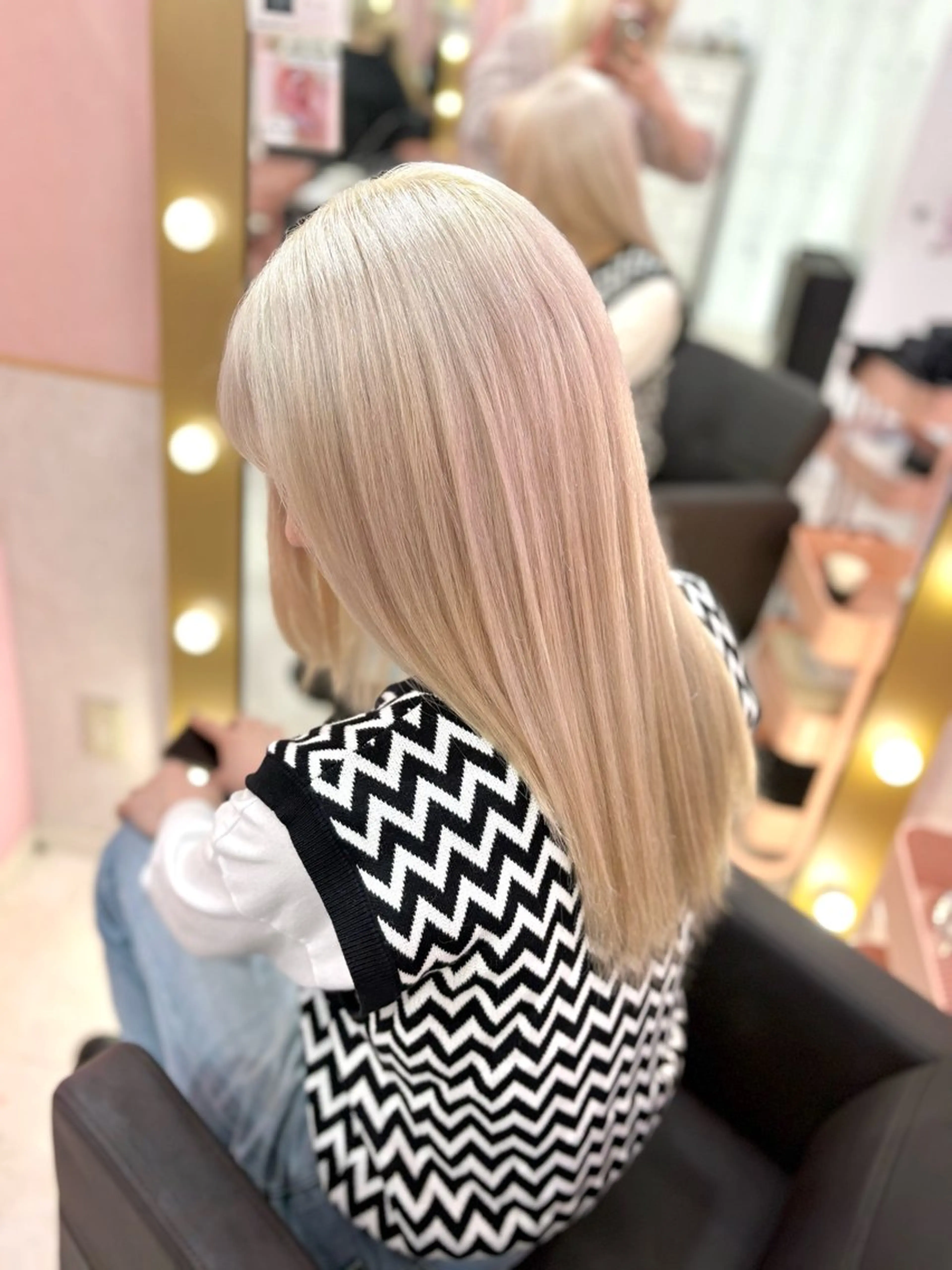 ロング カラー 甘ふわgirly🎀 ハイトーン🤍Ramのヘアスタイル