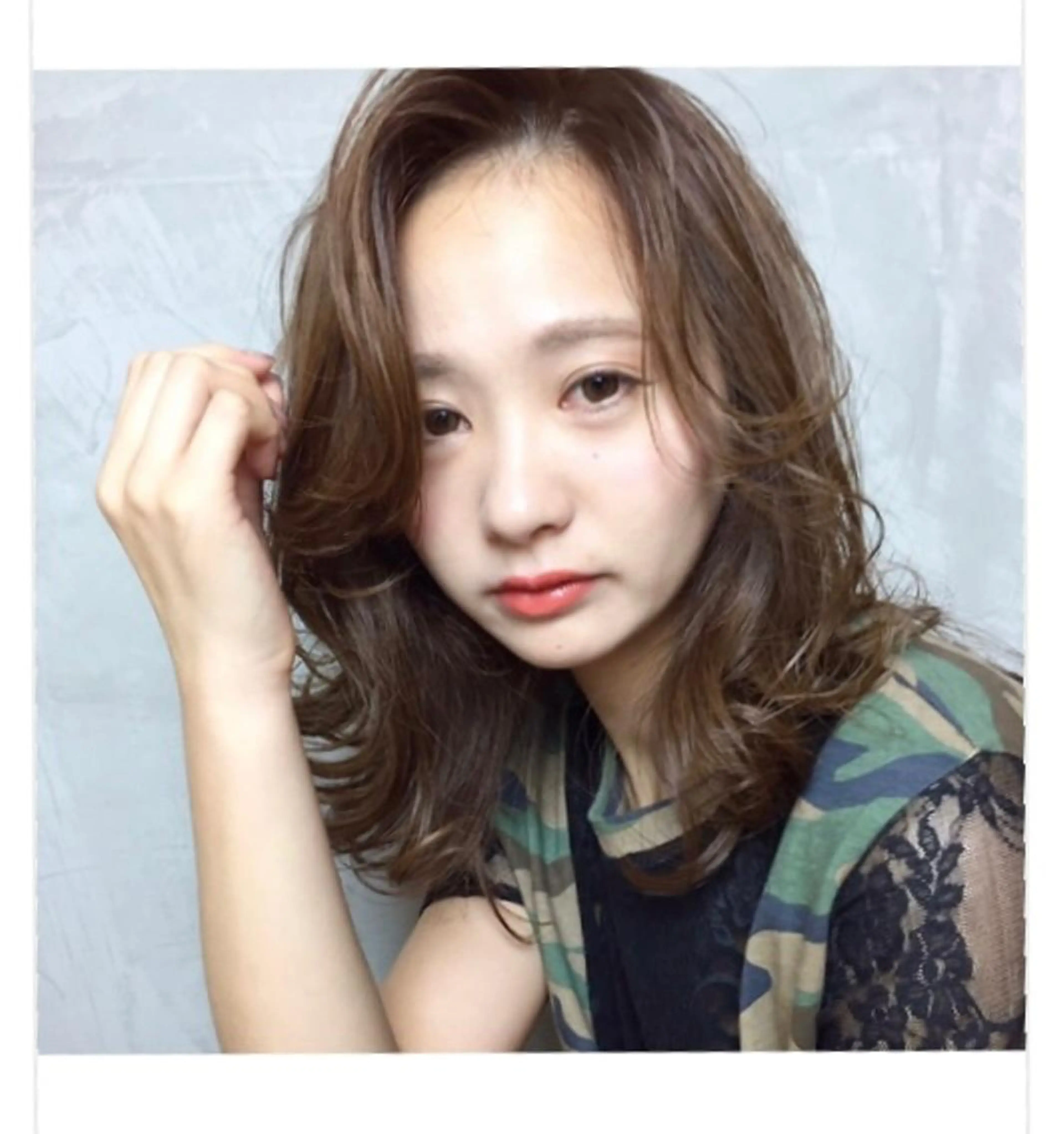 ミディアム カラー FUKUSHIMA 🔥のヘアスタイル