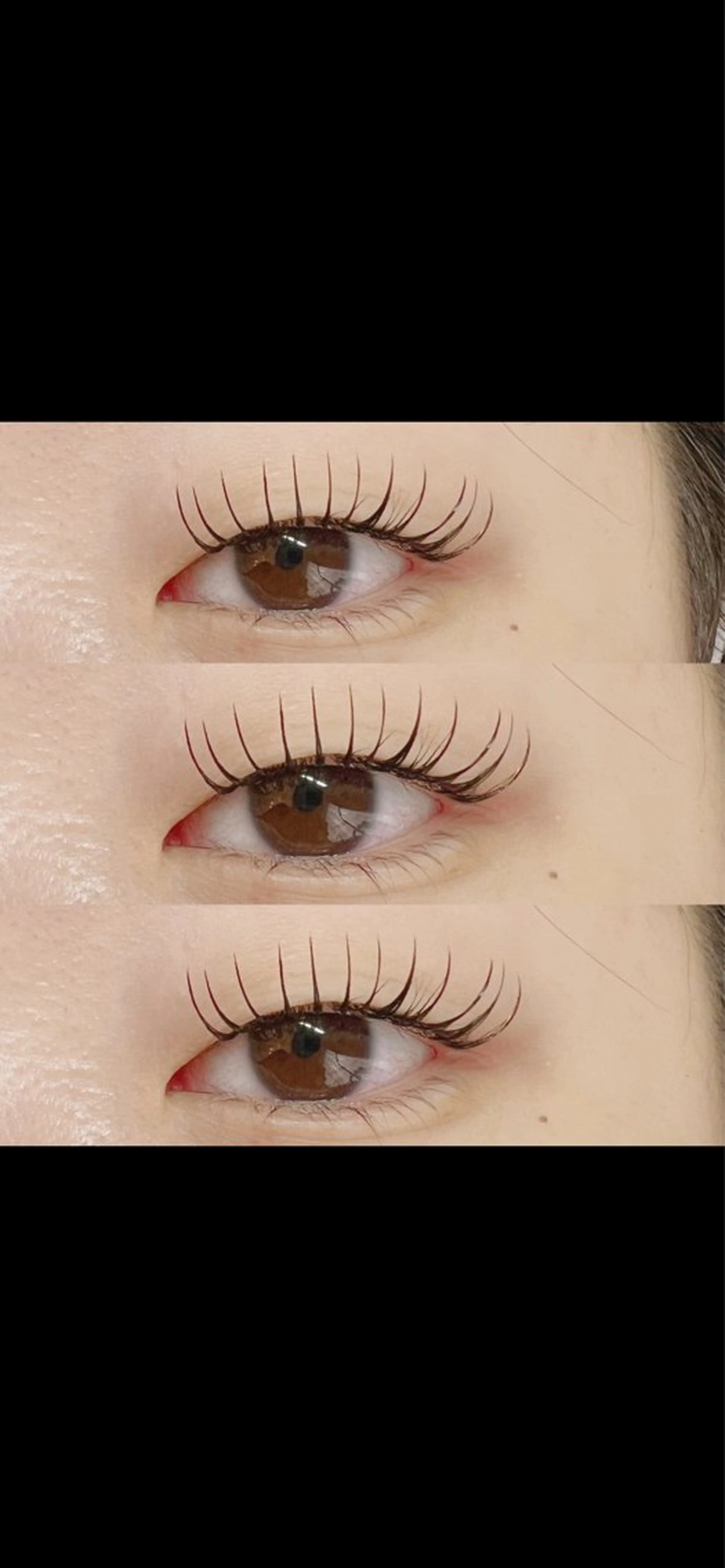 マツエク・マツパ アップワードラッシュ Baby step.のマツエク・マツパデザイン