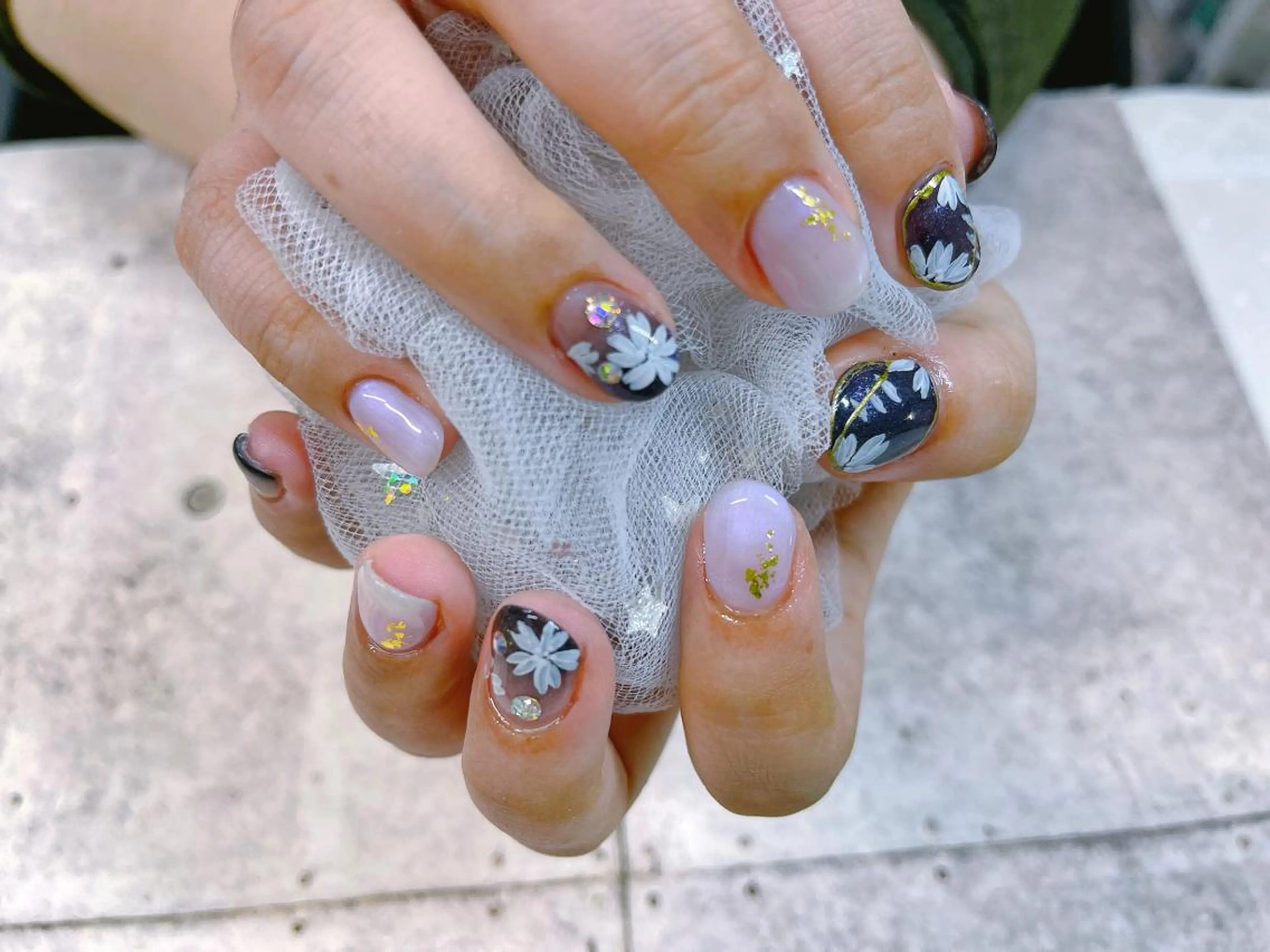 ネイル ハンドネイル ハンドケア ビューティーサロン ヘゼリヒのネイルデザイン