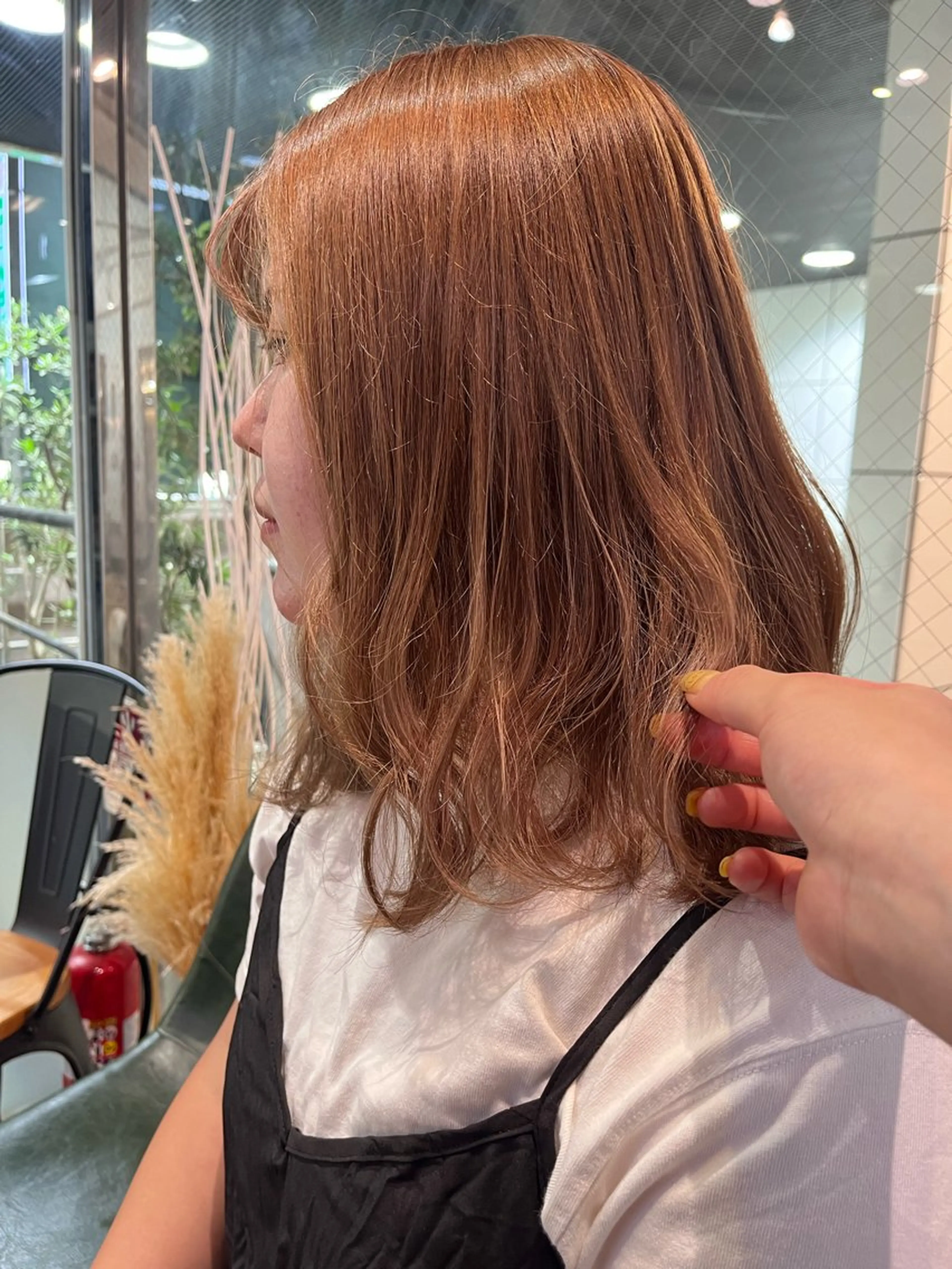 ロング カラー ブリーチ ケアブリーチ ダブルカラー イヤリングカラー グラデーションカラー ヘアカラー 酸性ストレート 🤍🎀honokaのヘアスタイル