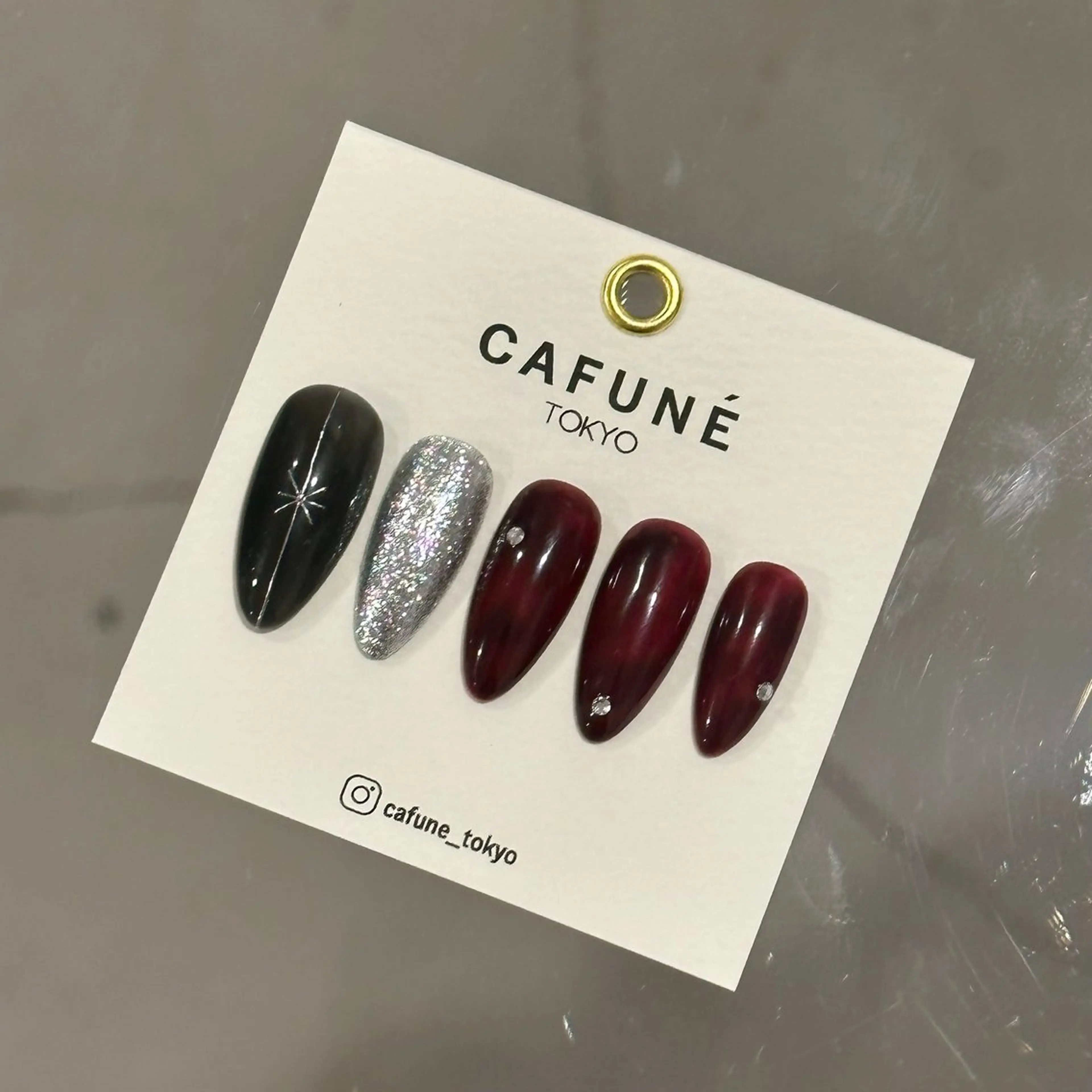 ネイル CAFUNÉ tokyo所属・☾ ໋CAFUNE yuki︎︎𓂃⟡のネイルデザイン