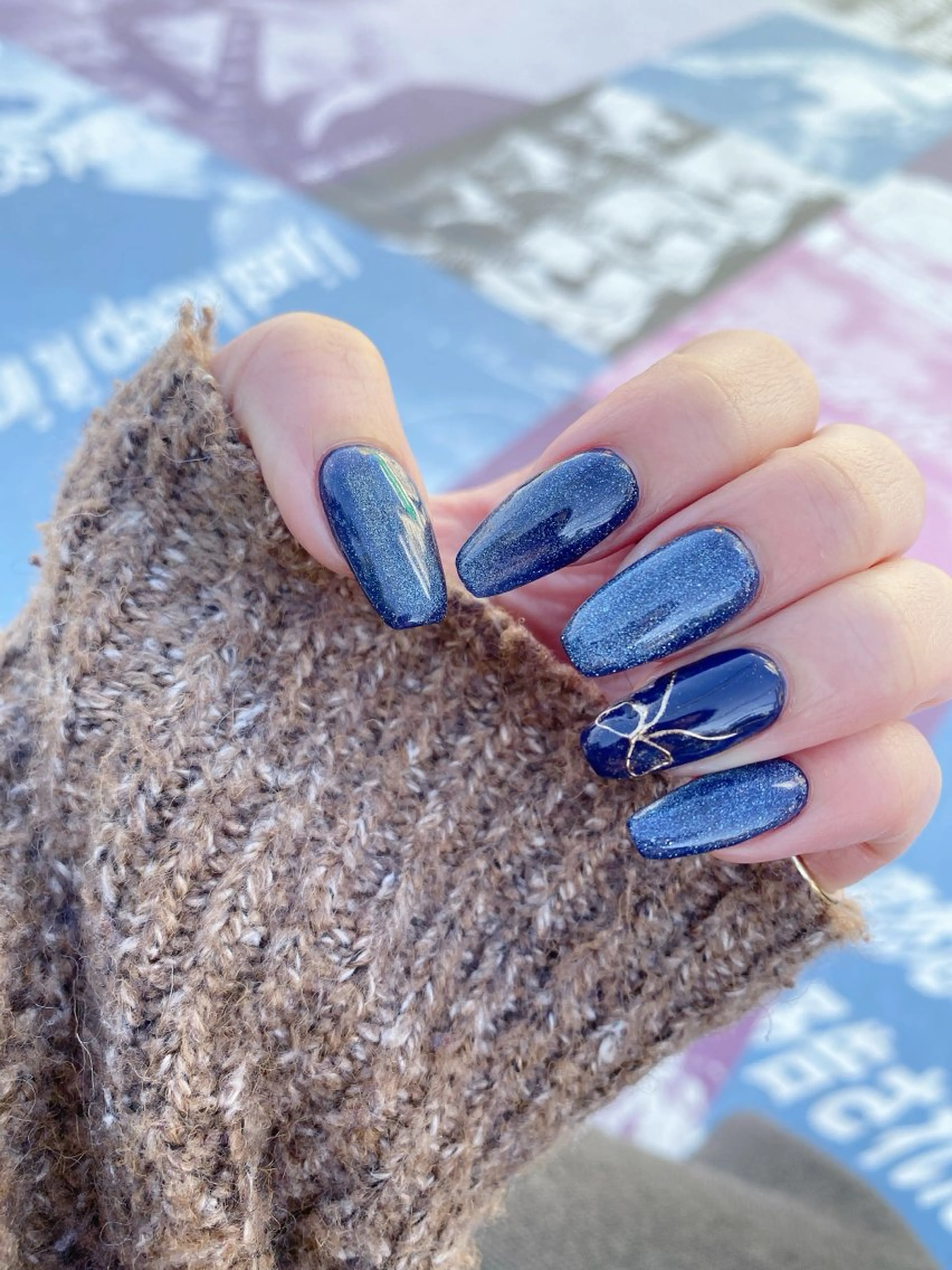 ネイル マグネットネイル Nail Salon Noel 表参道所属・Hori Sachiのネイルデザイン