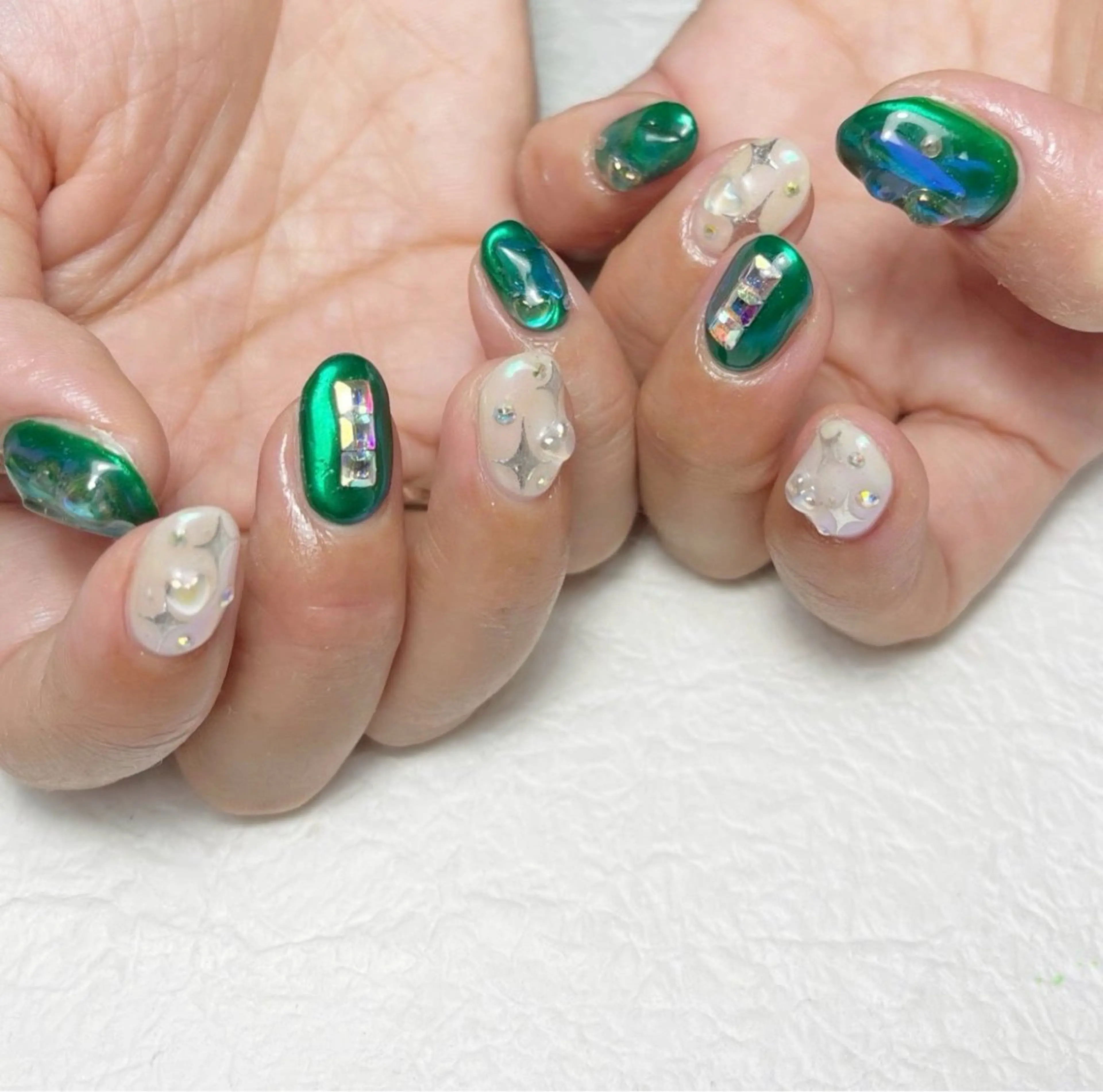 ネイル ワンカラーネイル m. akiのネイルデザイン