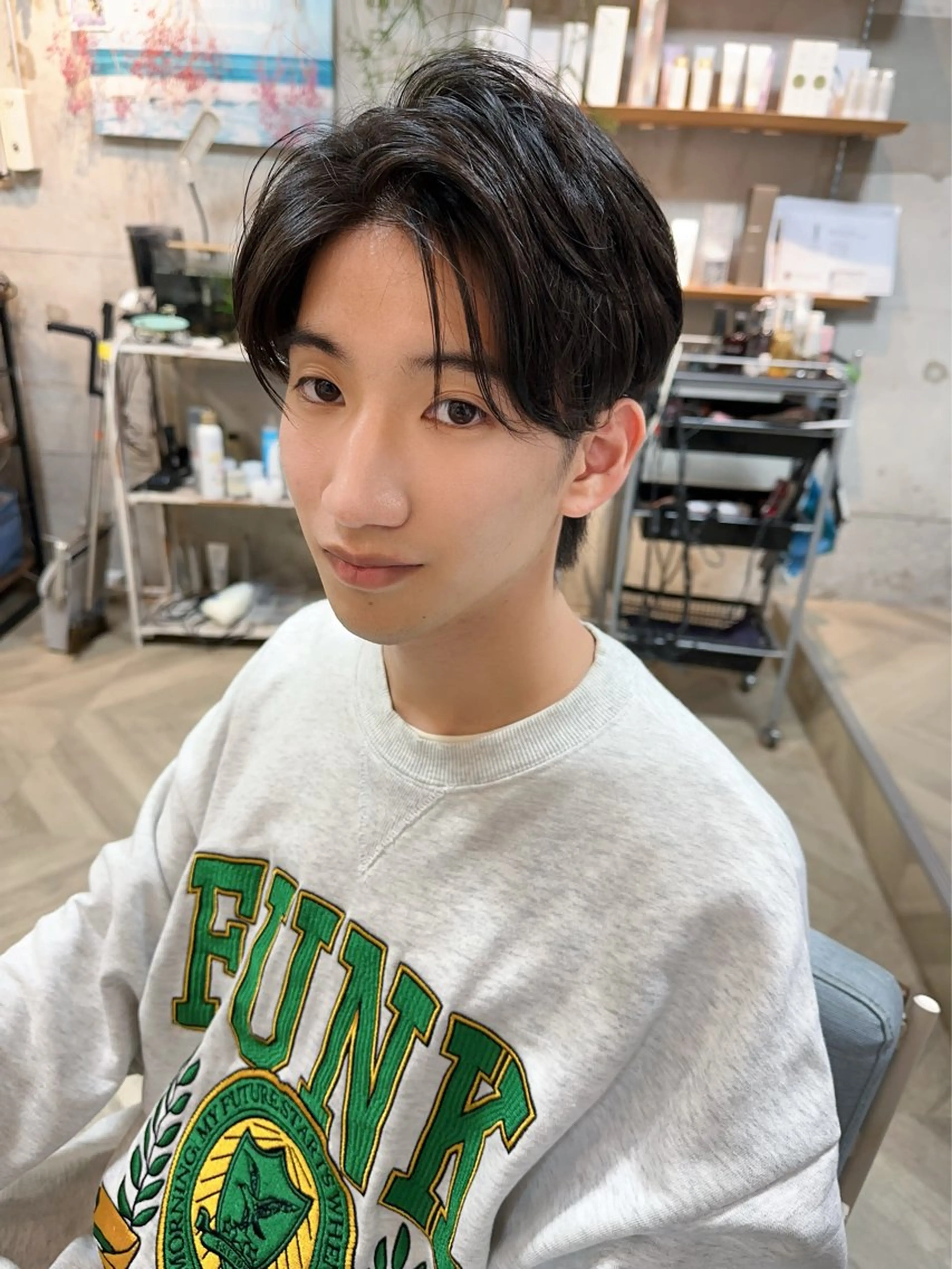 メンズ ダウンパーマ カルマパーマ メンズパーマ カット パーマ ヘッドスパ Beach private salon所属・Beach 代表 KENTAのヘアスタイル