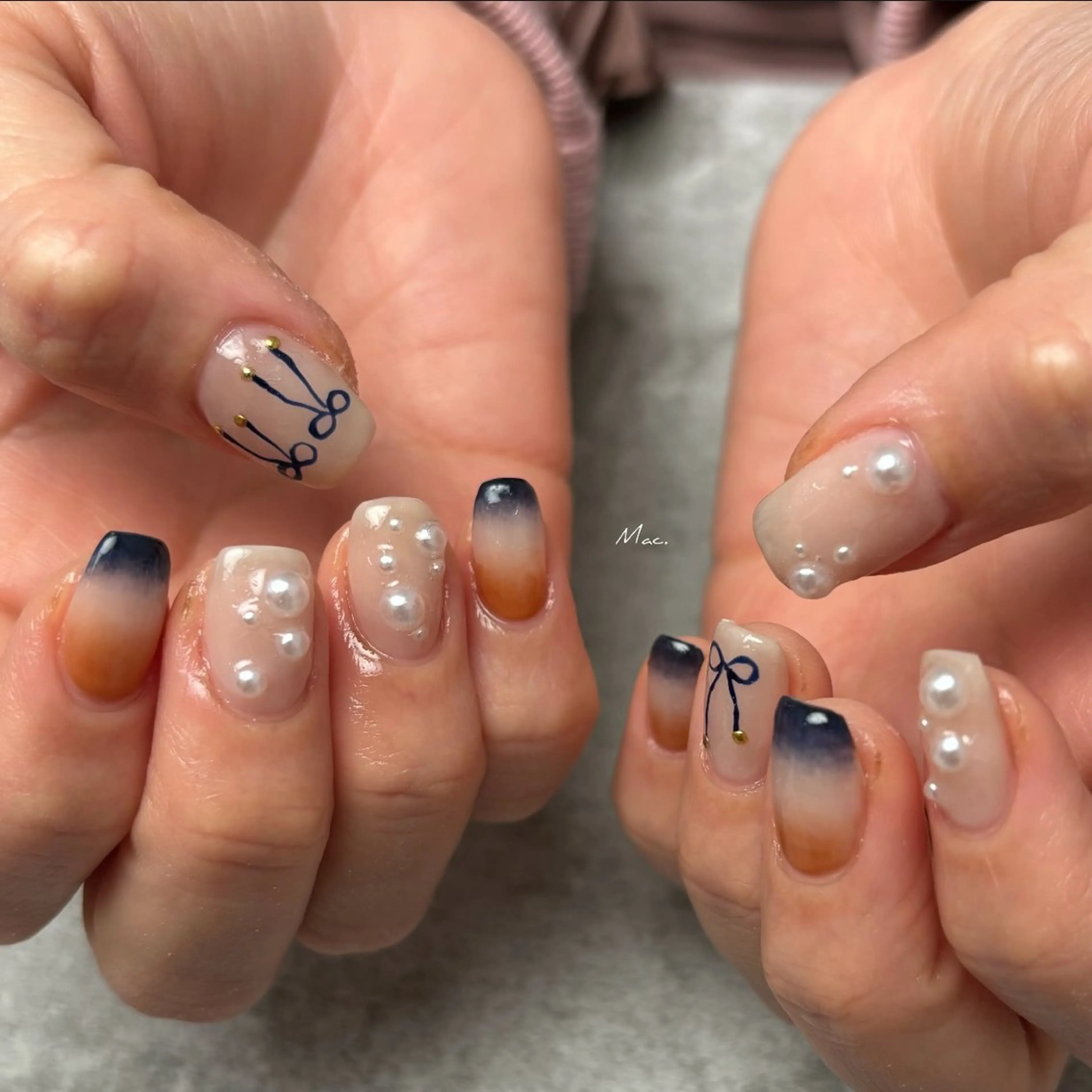 ネイル ハンドネイル atelier mac.のネイルデザイン