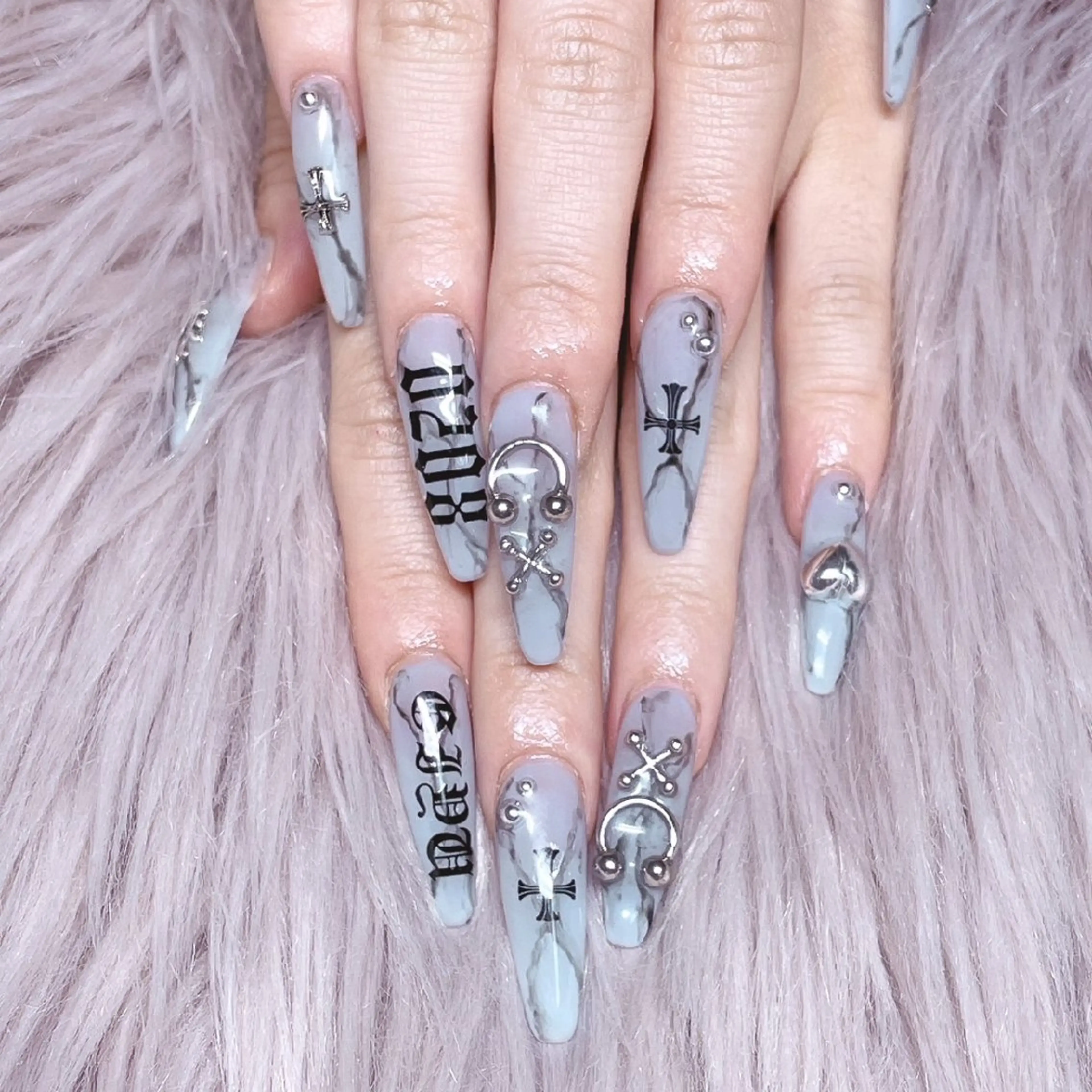 チップスカルプアートし放題(オフ無し)　長さS~Lまでの写真