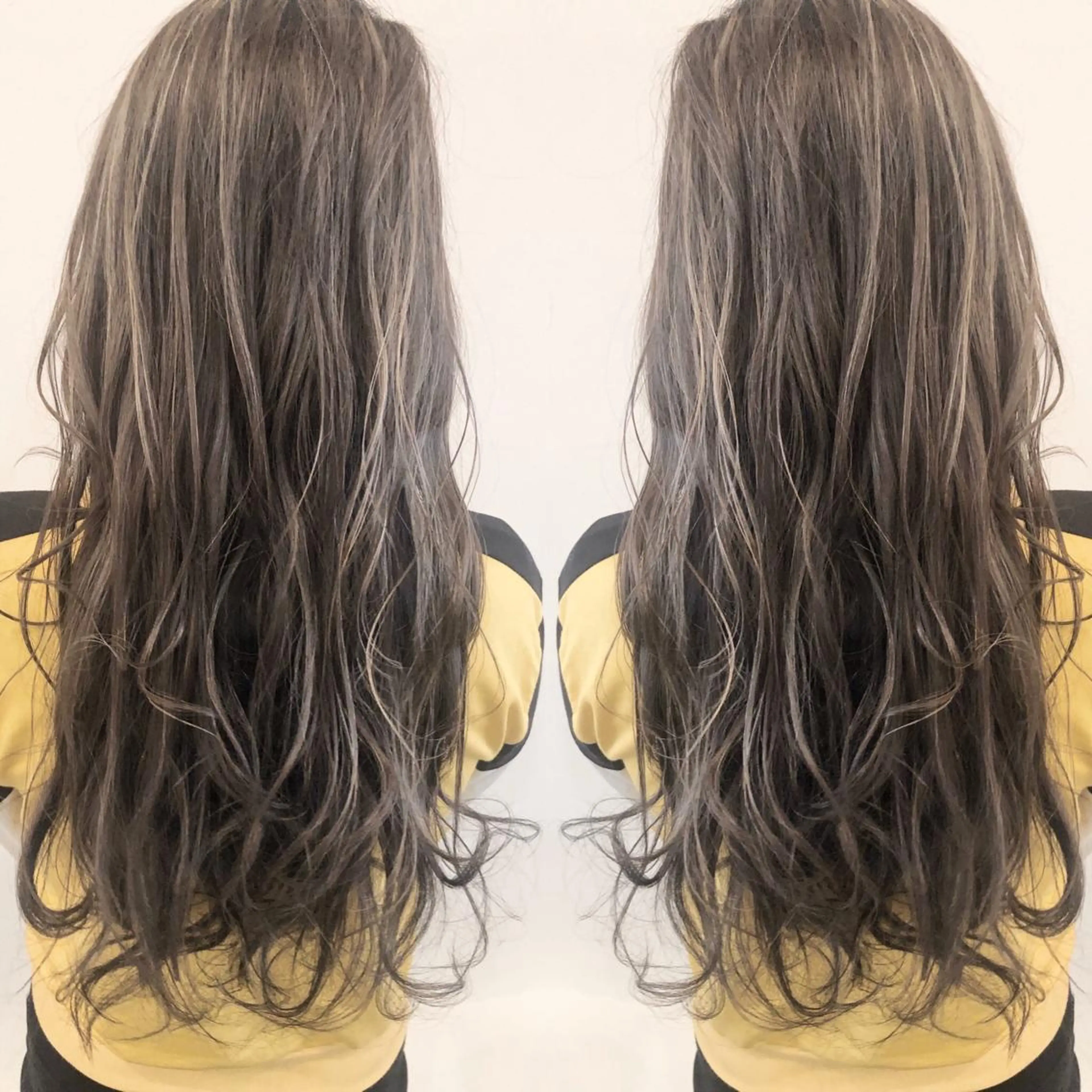 セミロング カラー ヘアカラー Hair make VERDA所属・宮下 耕平のヘアスタイル