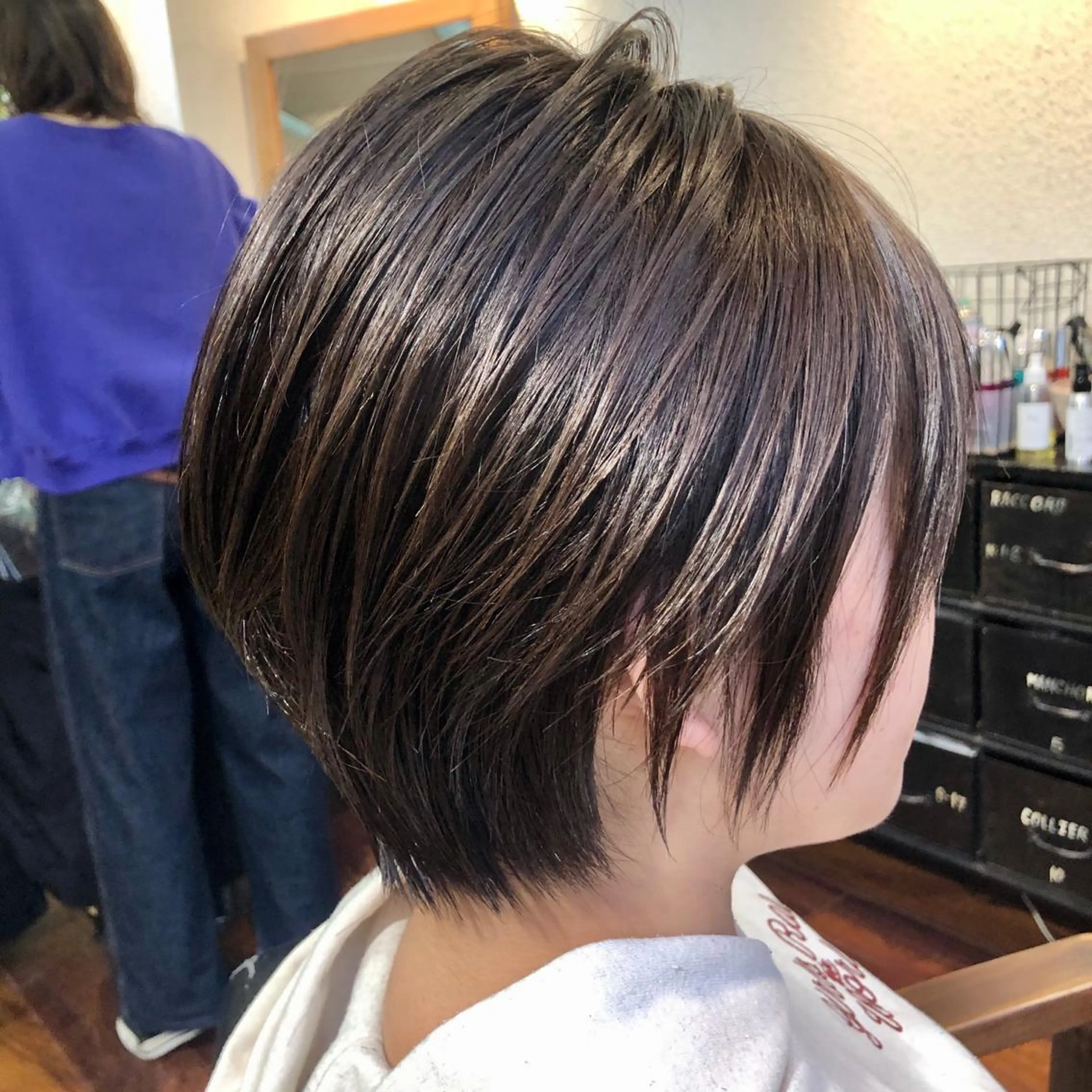 ショート カラー ショートヘア 江上拓郎/ショート /酸性ストレートのヘアスタイル