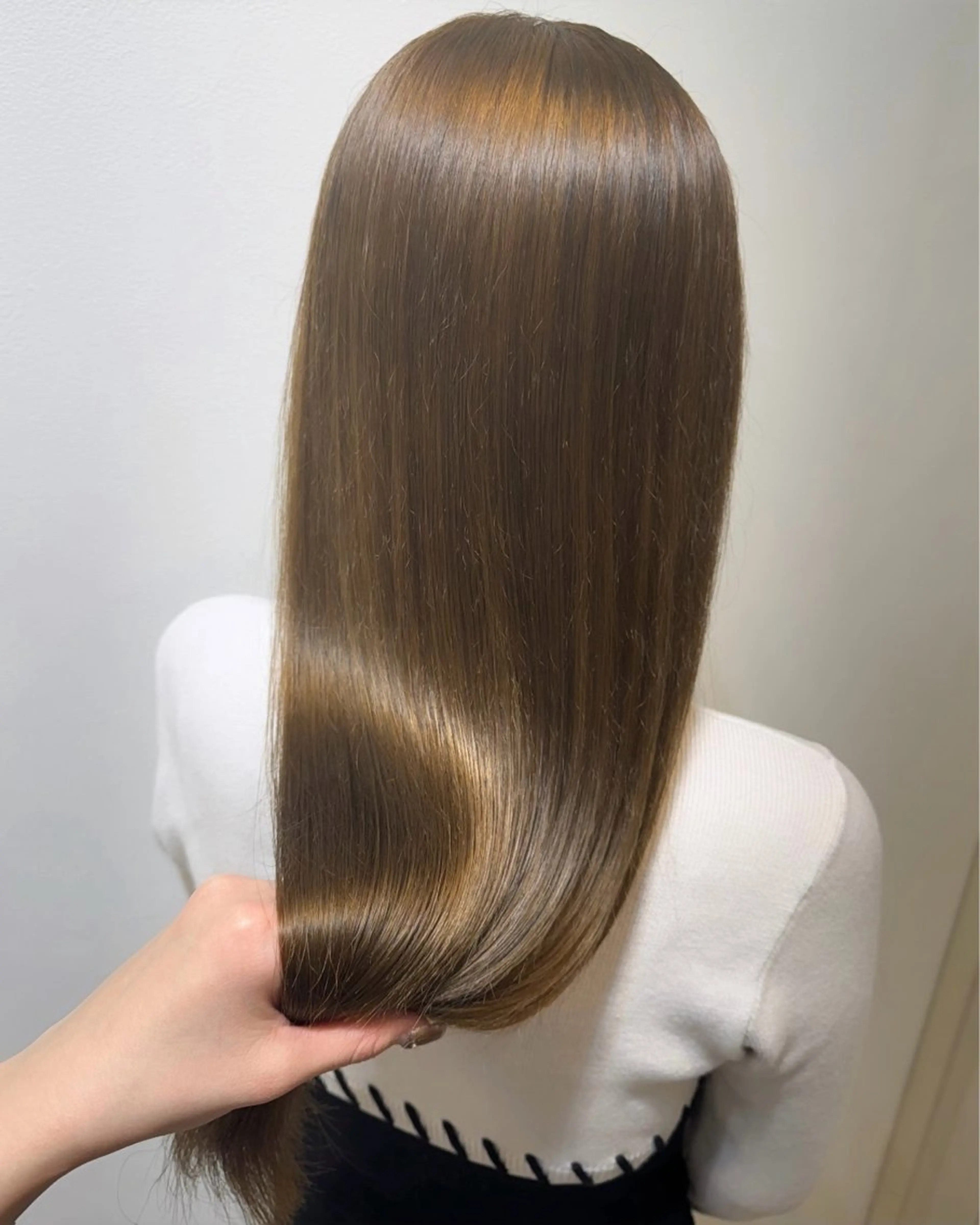 ロング カラー ブリーチ ダブルカラー ブリーチなしカラー カット ヘアカラー トリートメント 似合わせhair /モガミユナ🎀のヘアスタイル