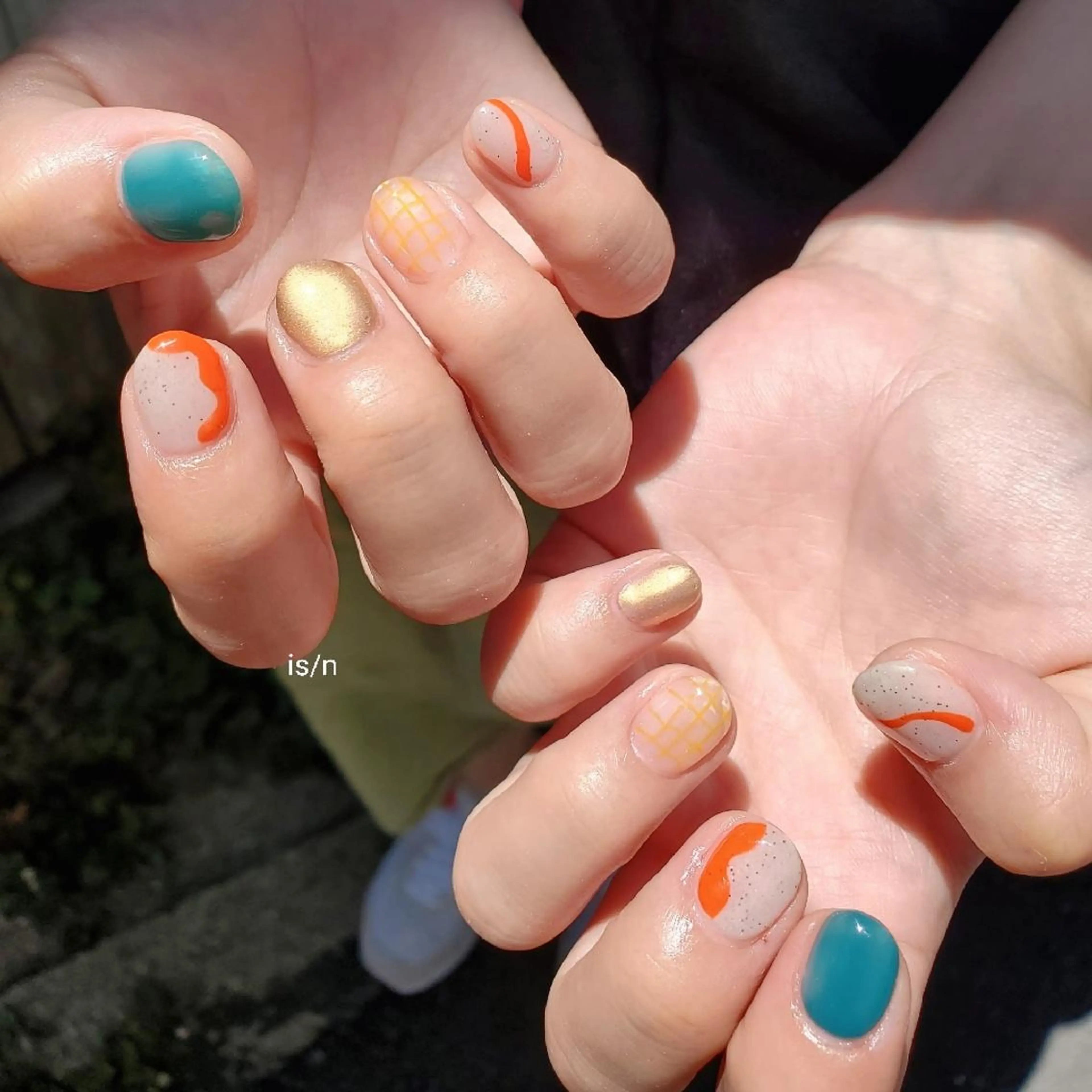 ネイル ハンドネイル 店長 佐藤のネイルデザイン