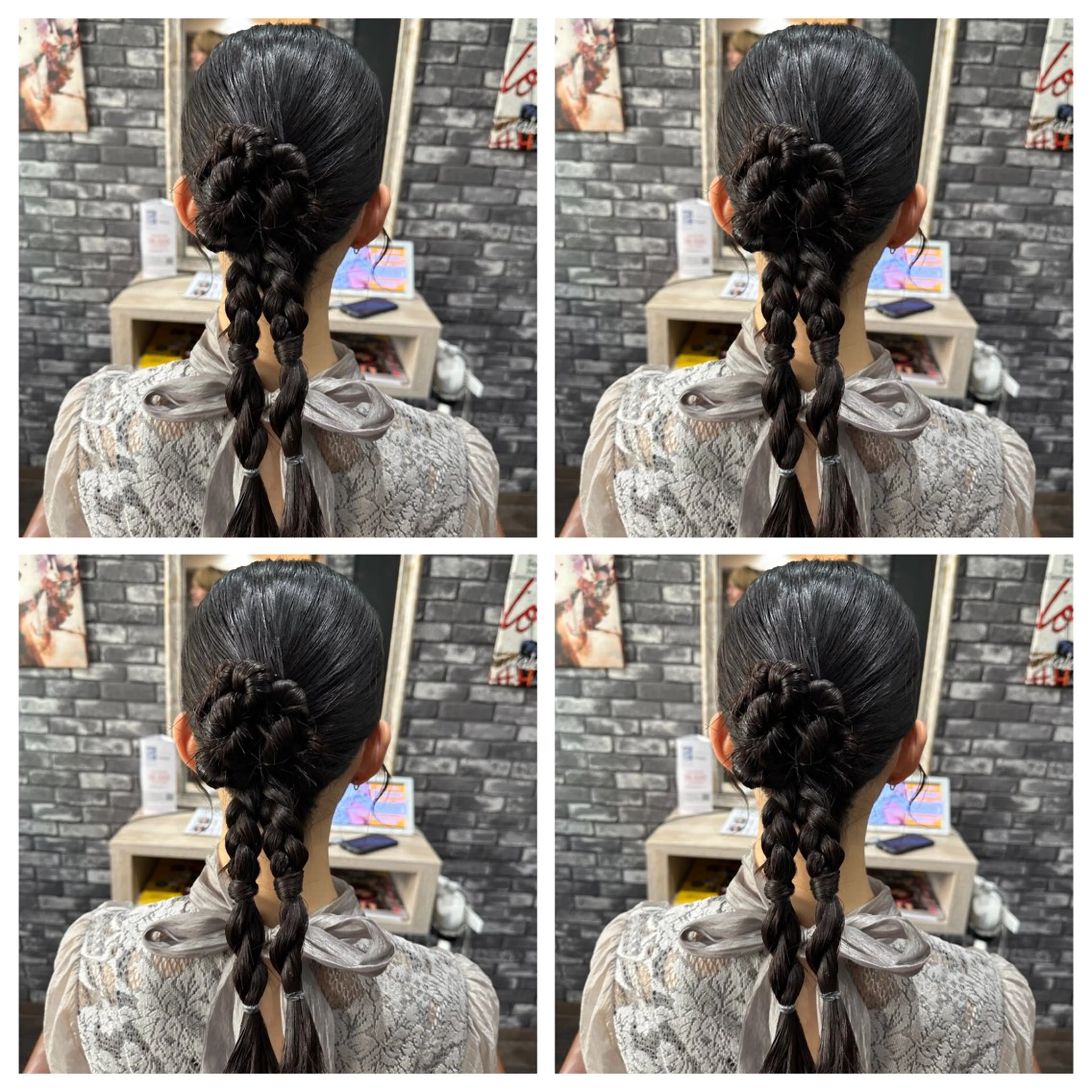 ロング ヘアアレンジ ヘアセット 🎀推し活ヘアー🎀 Yuuna🐰💖のヘアスタイル