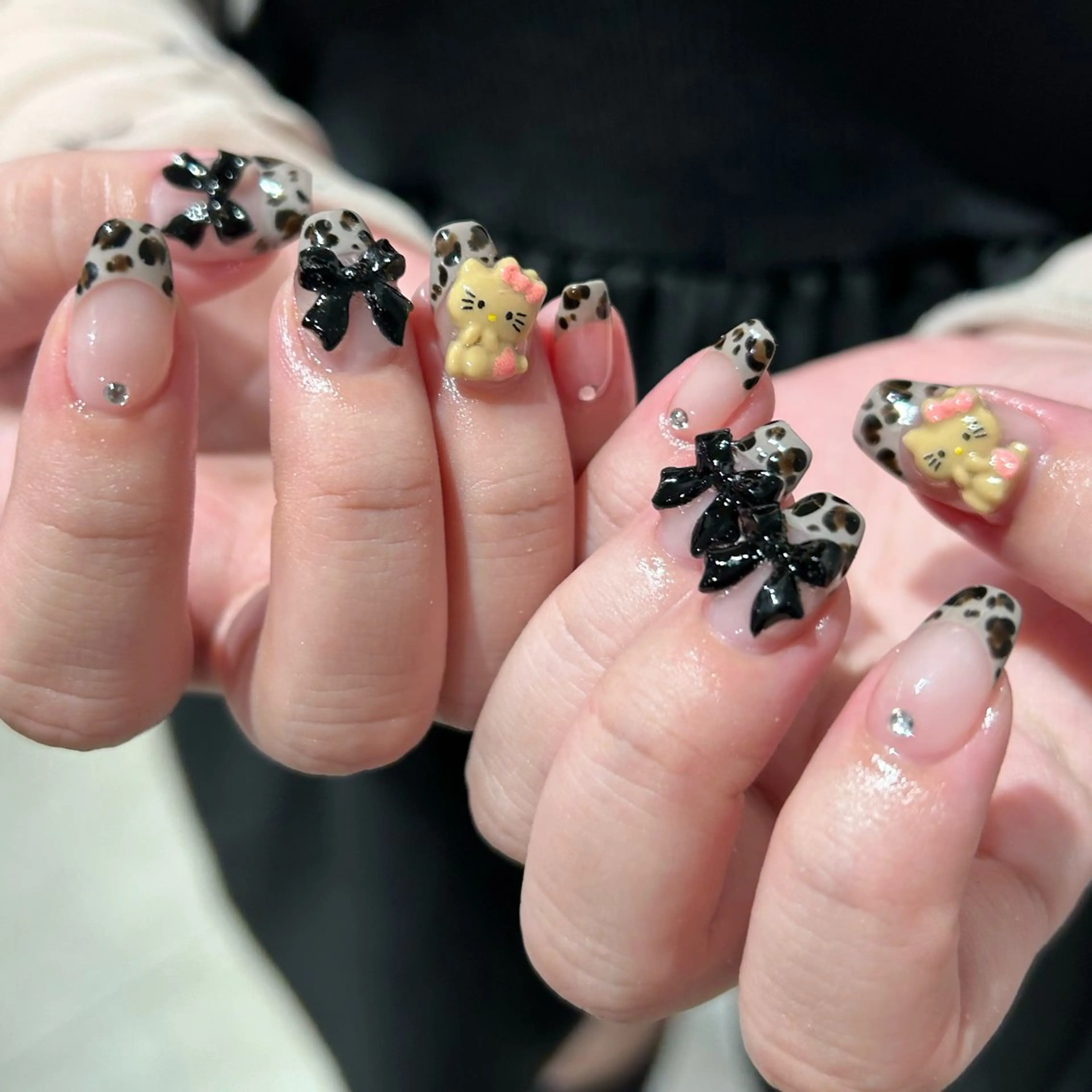 ネイル ハンドネイル junna のぞいてねのネイルデザイン