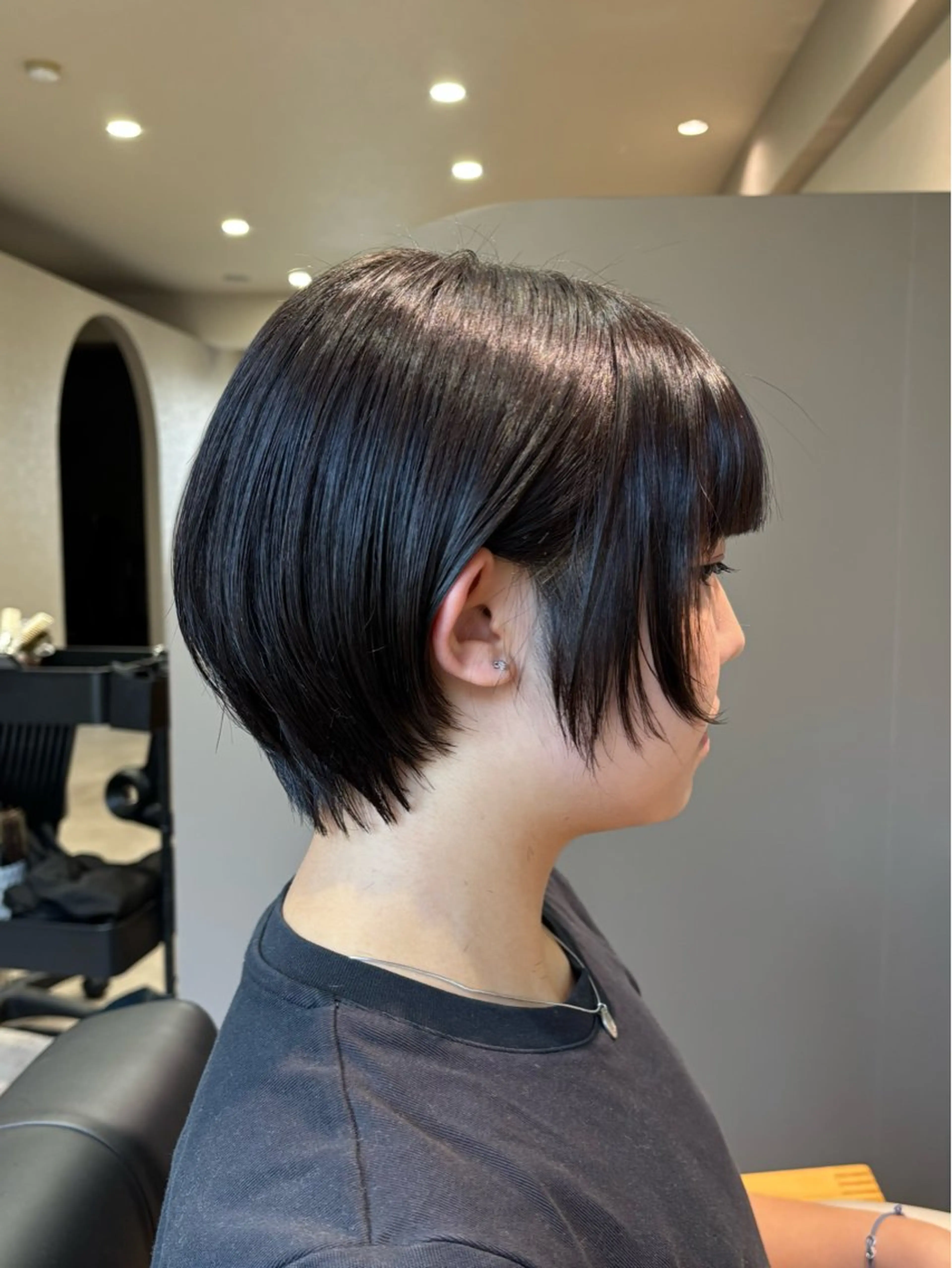 ショート MILSHE所属・山添 舞優のヘアスタイル