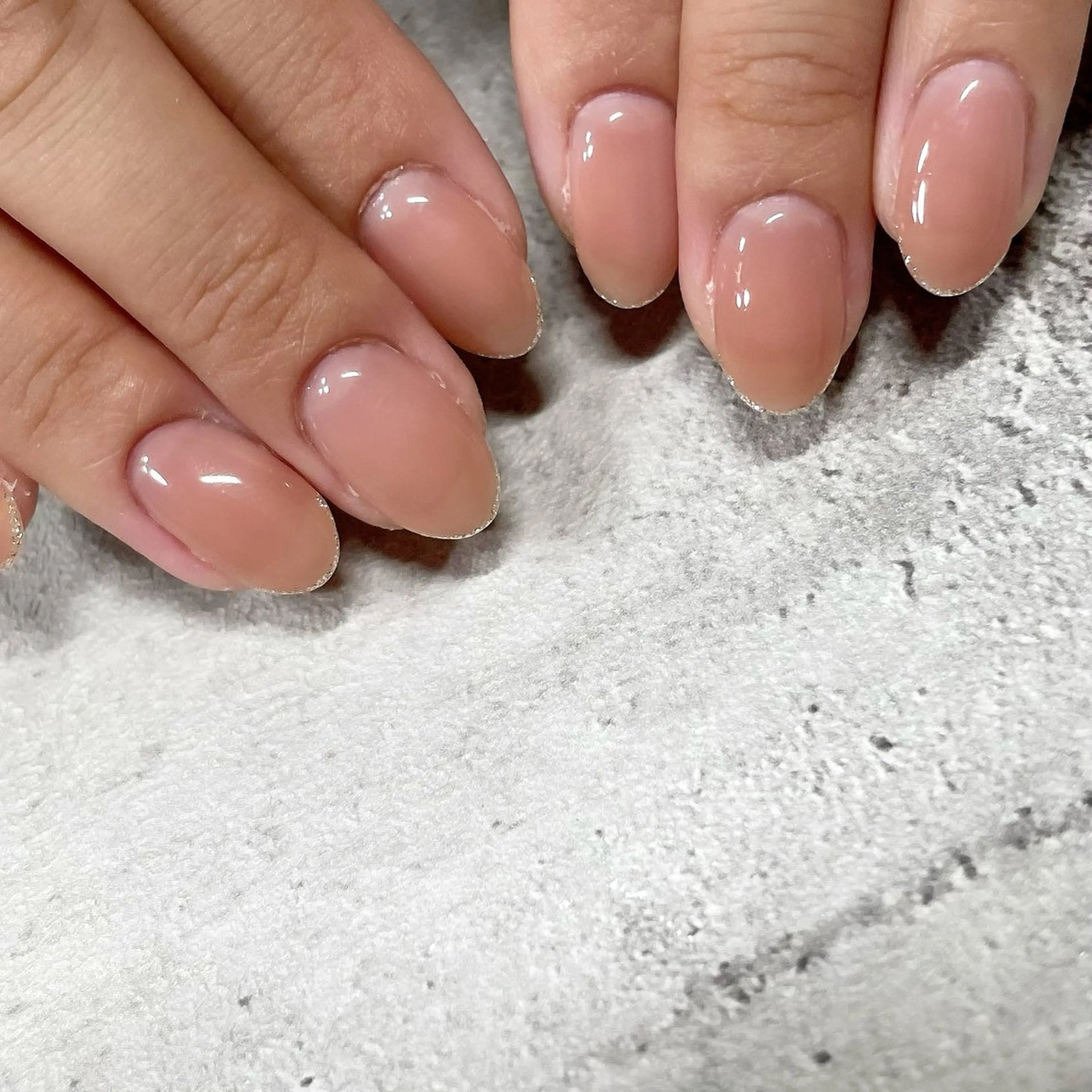 ネイル ジェルネイル シンプルネイル 東 千夏のネイルデザイン