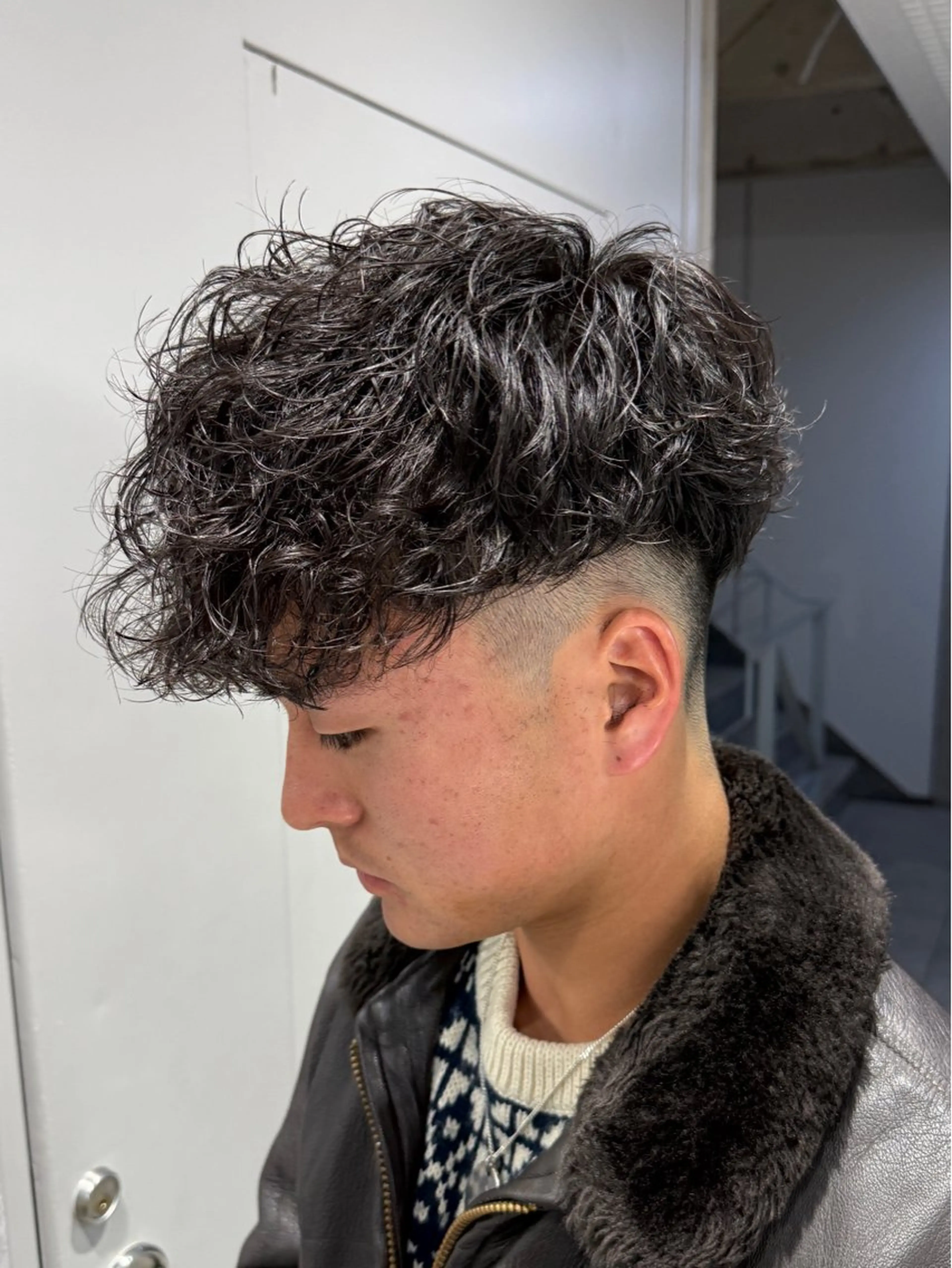 ショート パーマ メンズ 【メンズサロン】 BLUCK 横浜のヘアスタイル